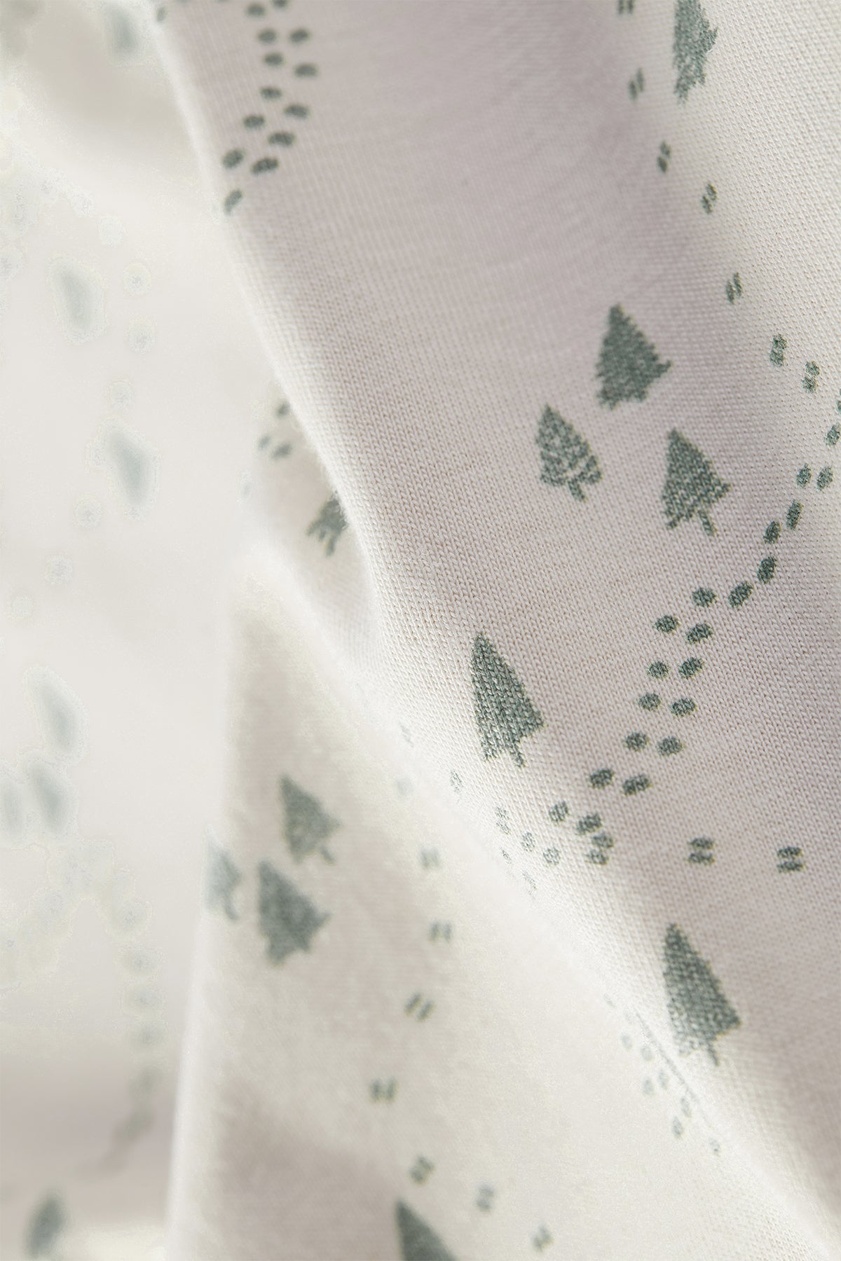 Printed Long Sleeve T-Shirt - Forest