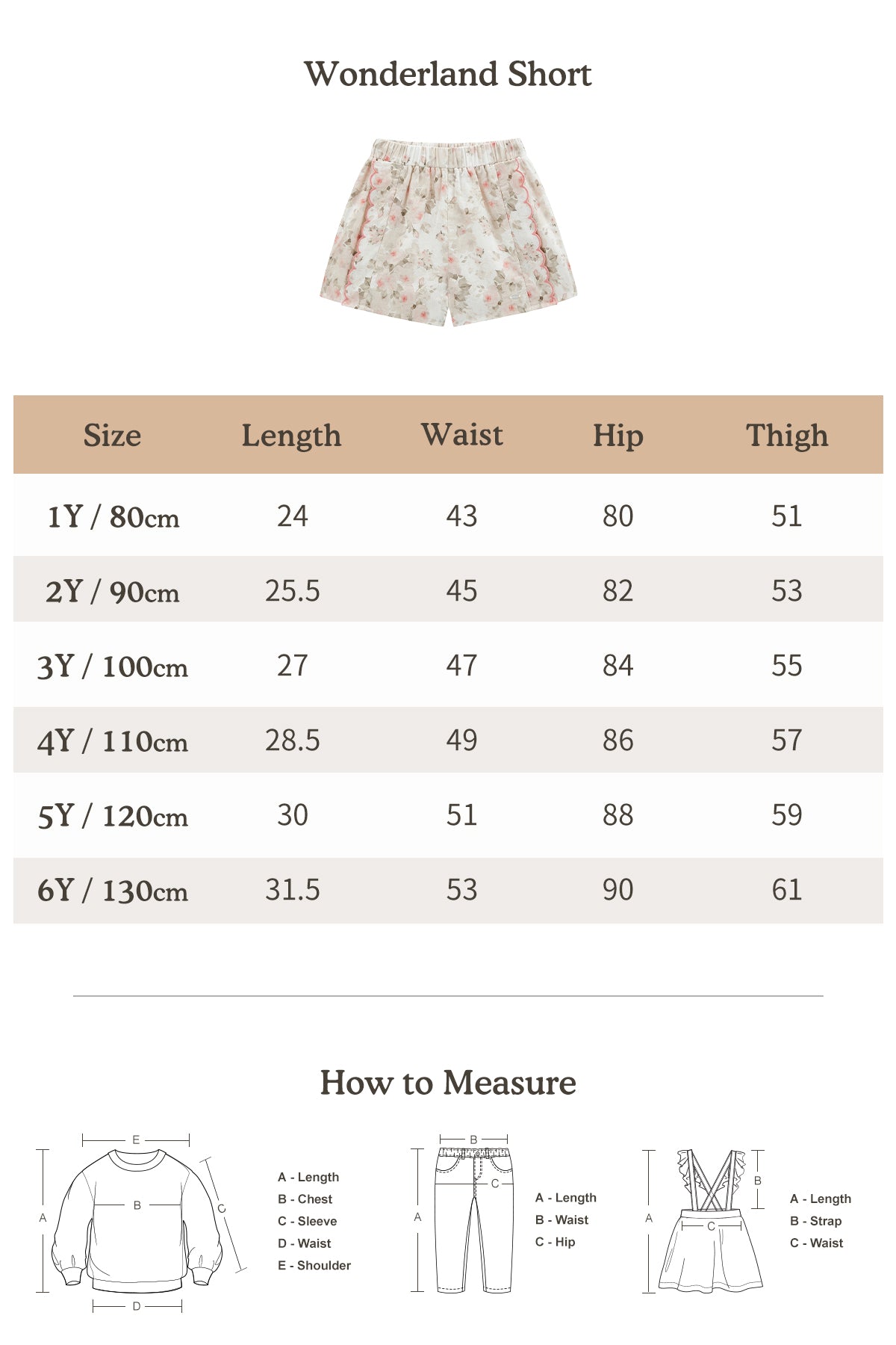 Wonderland Short