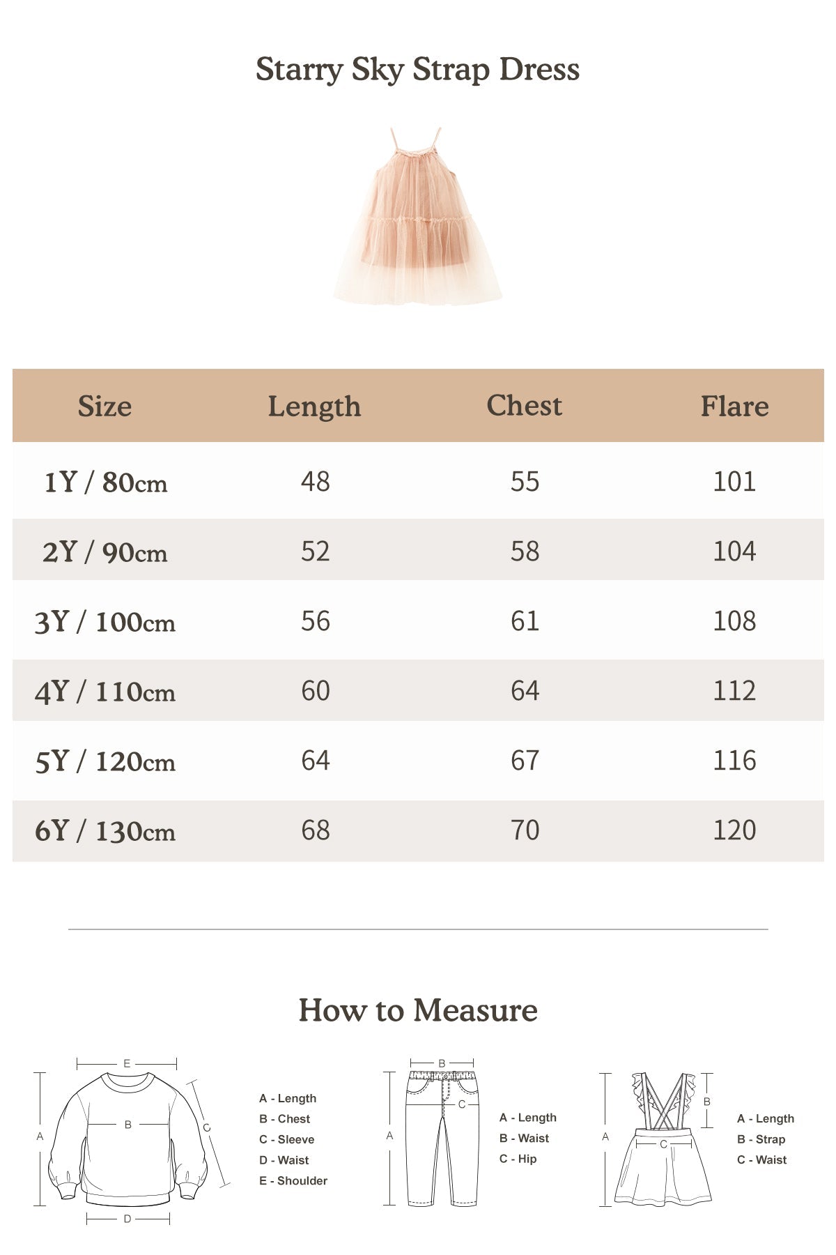 Starry Sky Strap Dress - Rosy Clouds