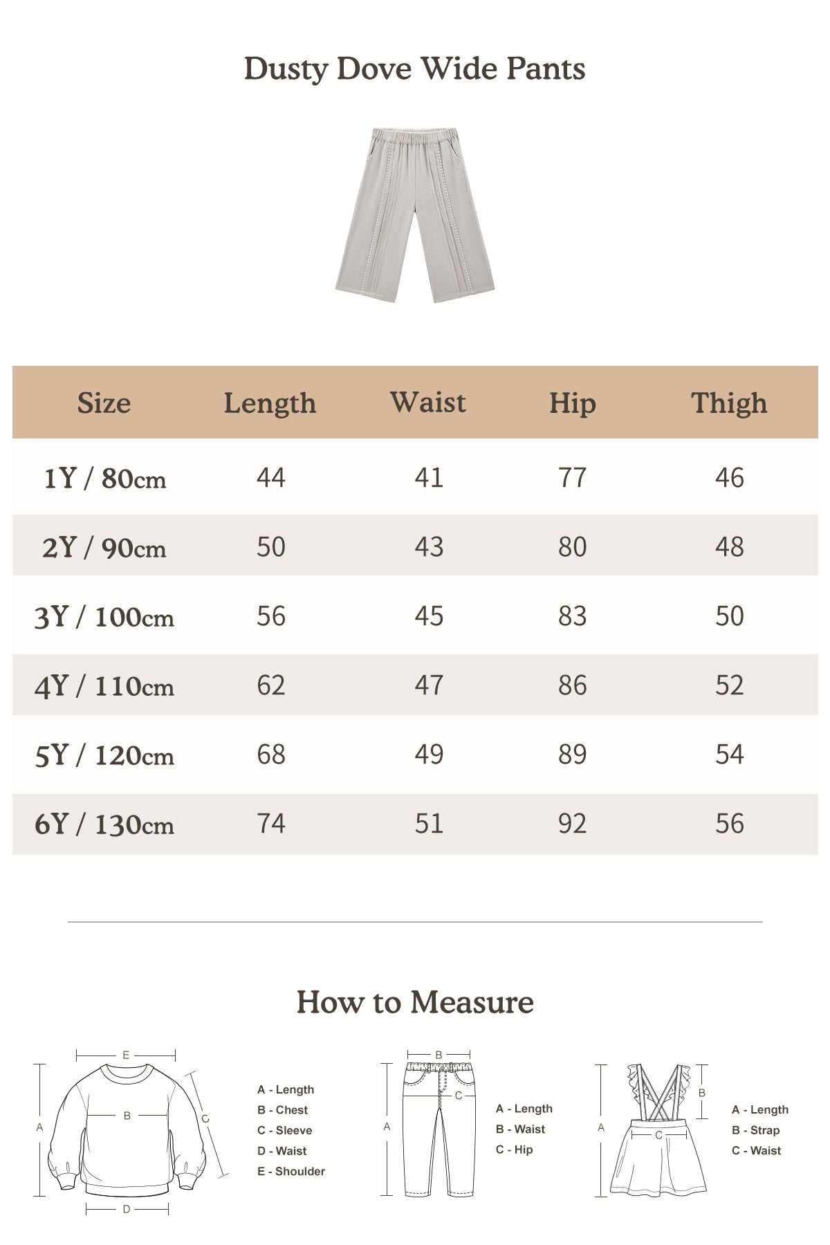 Dusty Dove Wide Pants - Misty Taupe