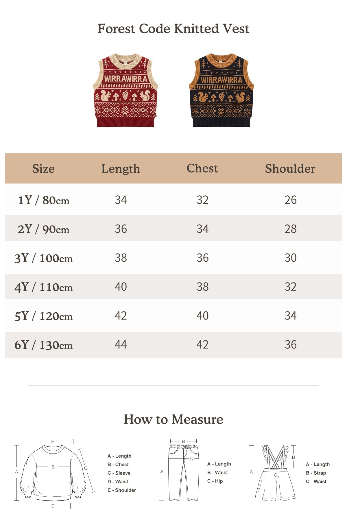 Forest Code Knitted Vest - berry red