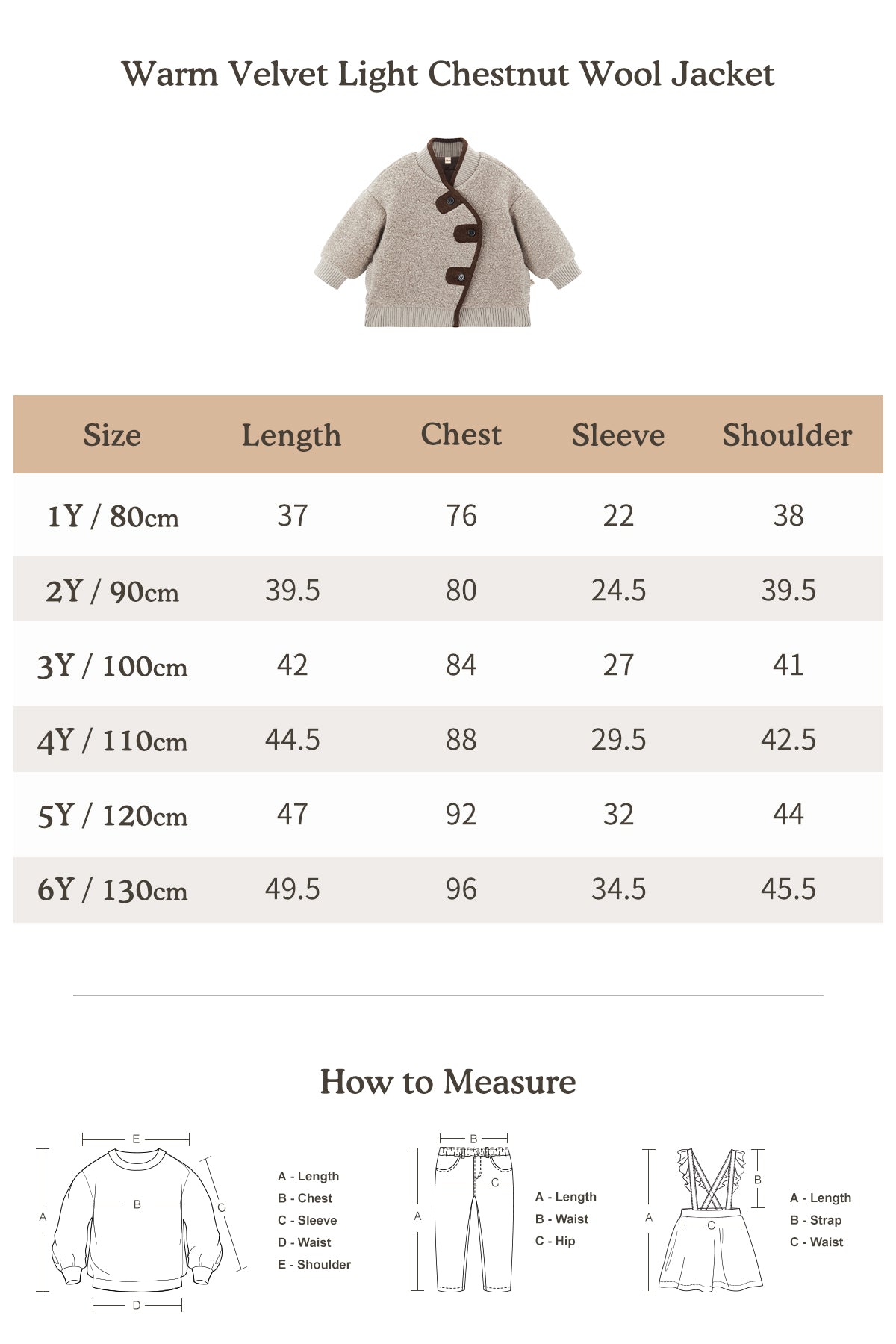 Warm Velvet Light Chestnut Wool Jacket - Light chestnut