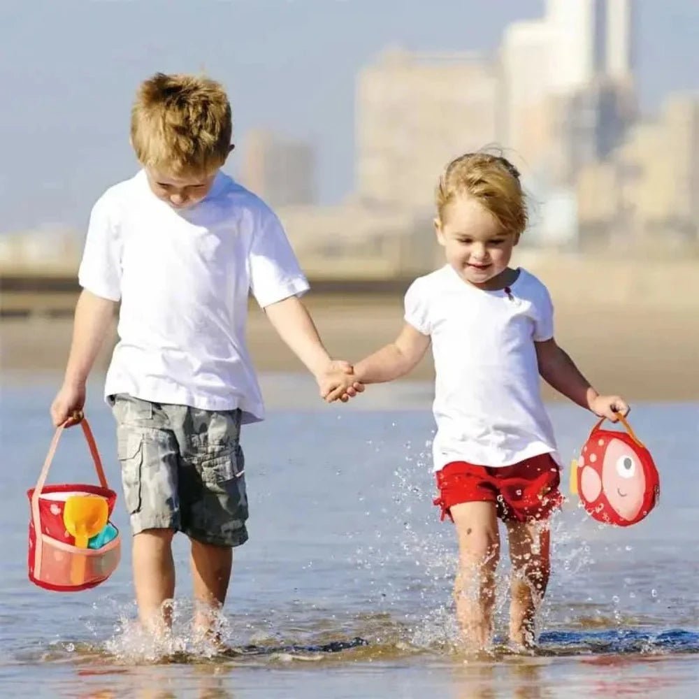 Hape - Fold and Go Beach Toy Set Toys