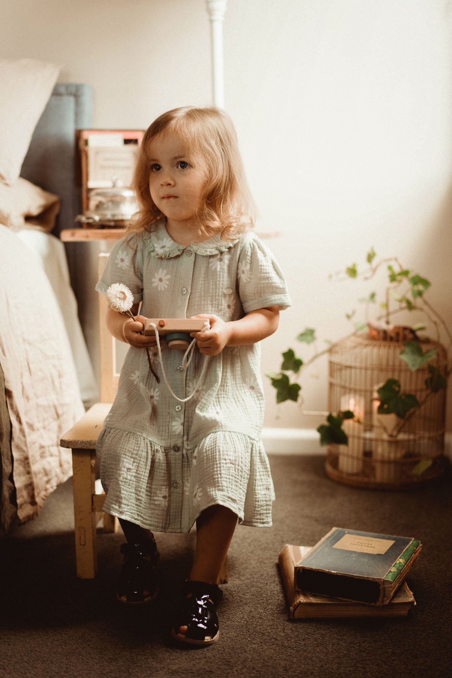 Daisy Shirt Dress - Daisy Garden