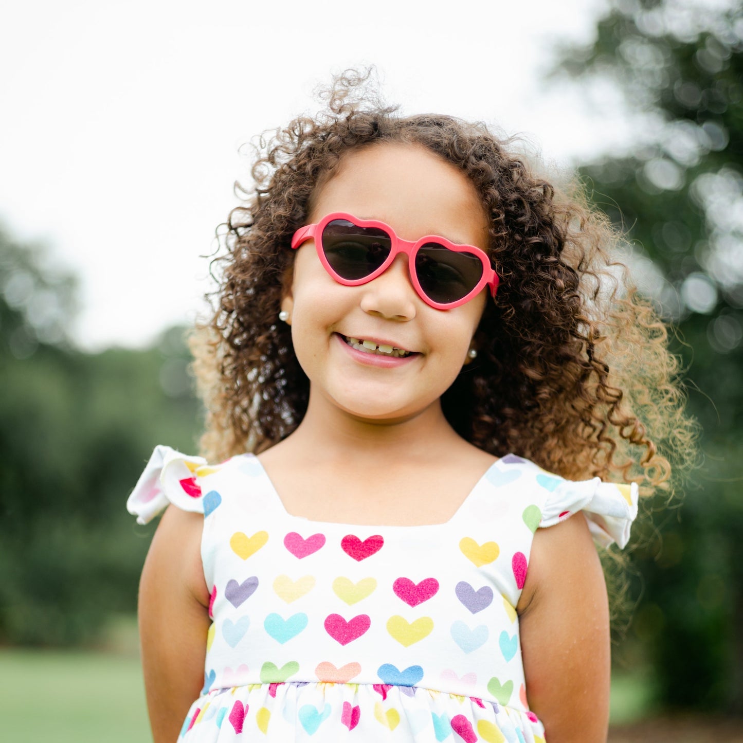 Non-Polarized Heart Sunglasses | Queen of Hearts