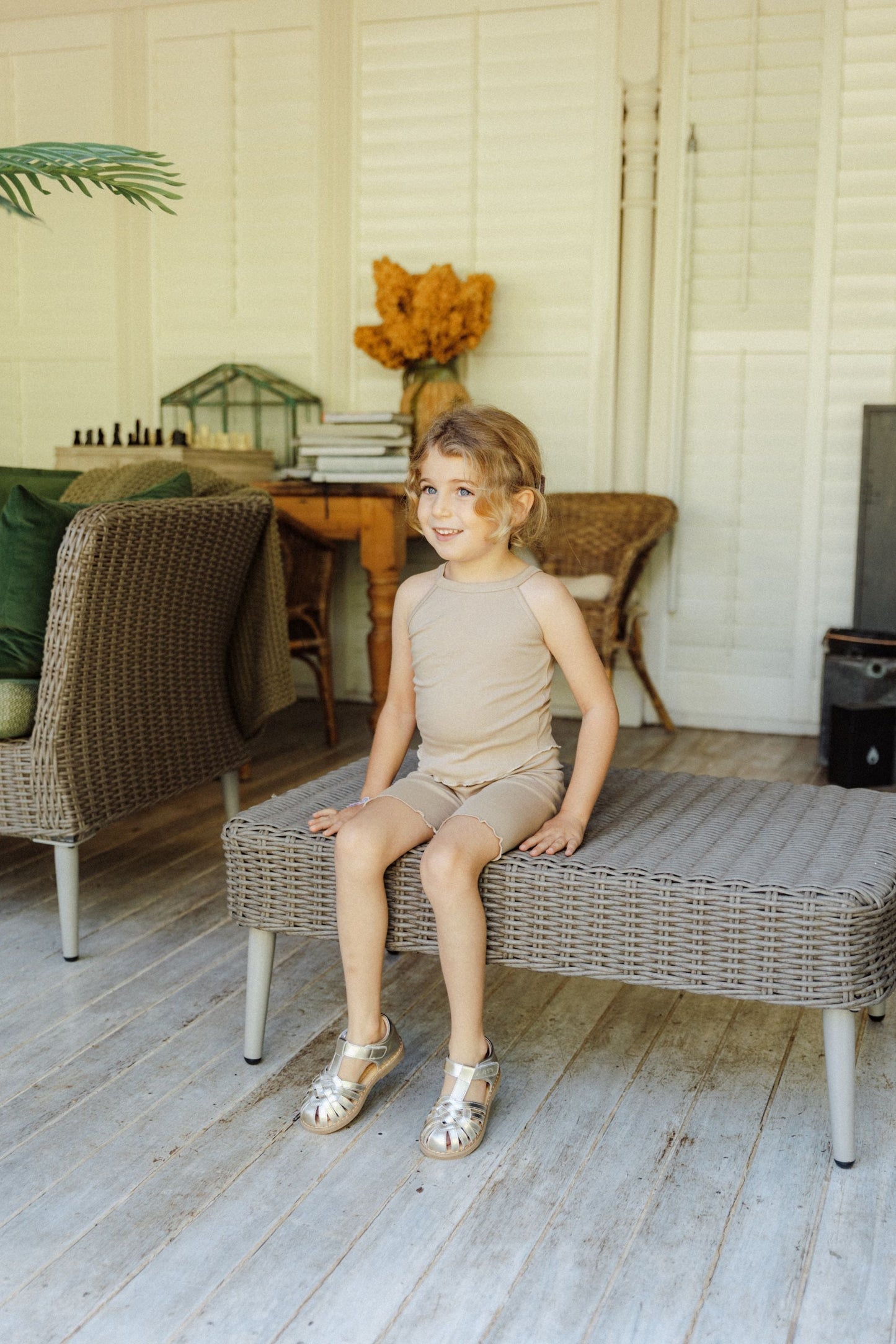 Ice Cream Bodysuit - Chestnut