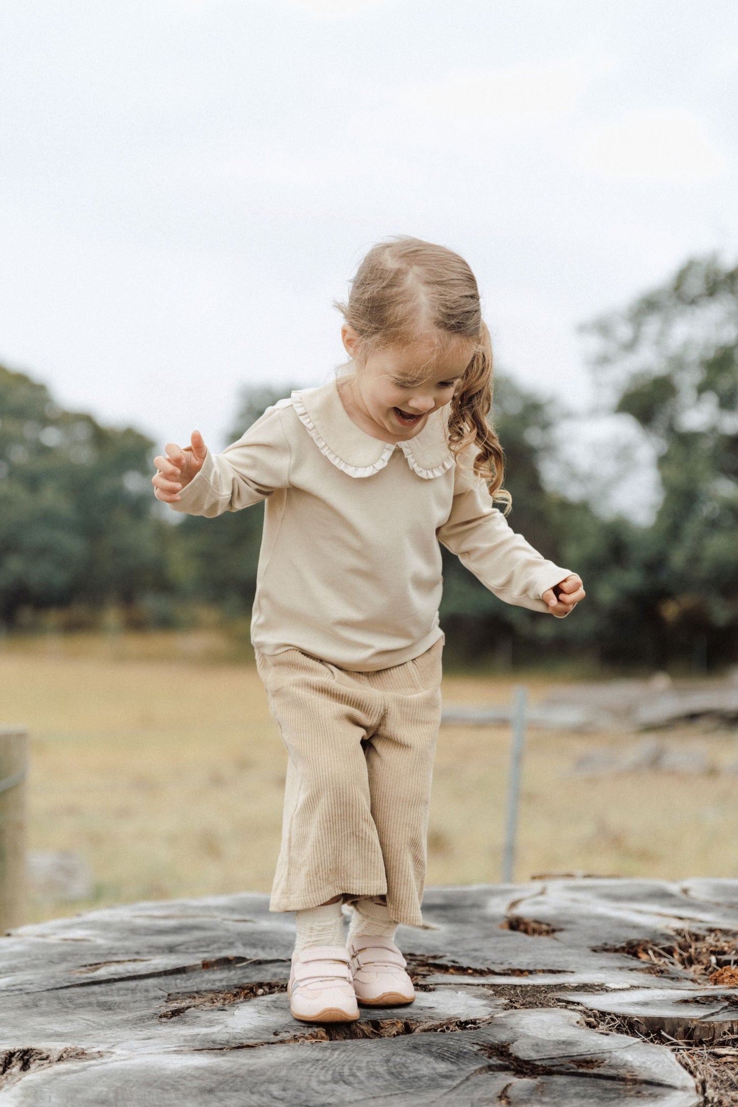 Corduroy Trousers - Khaki