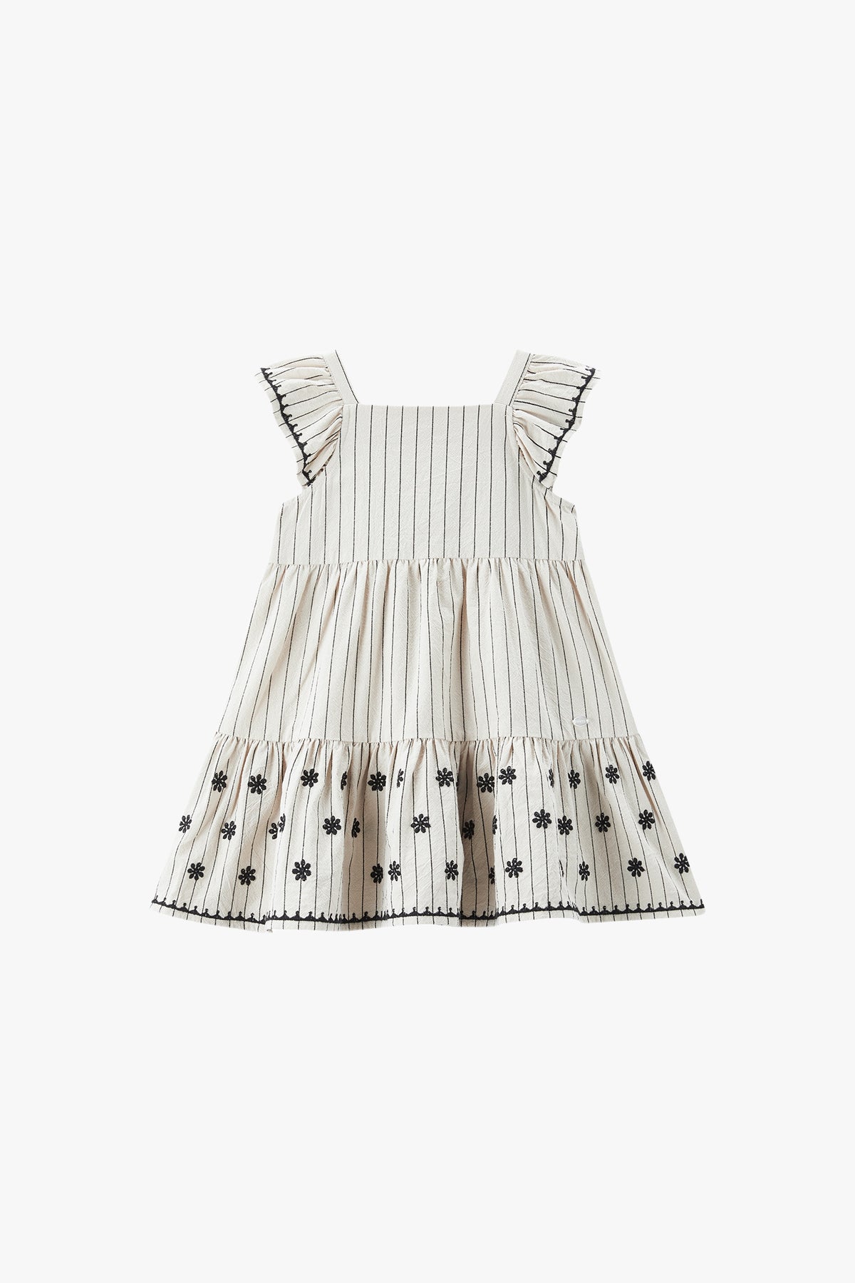 Flutter Striped Dress