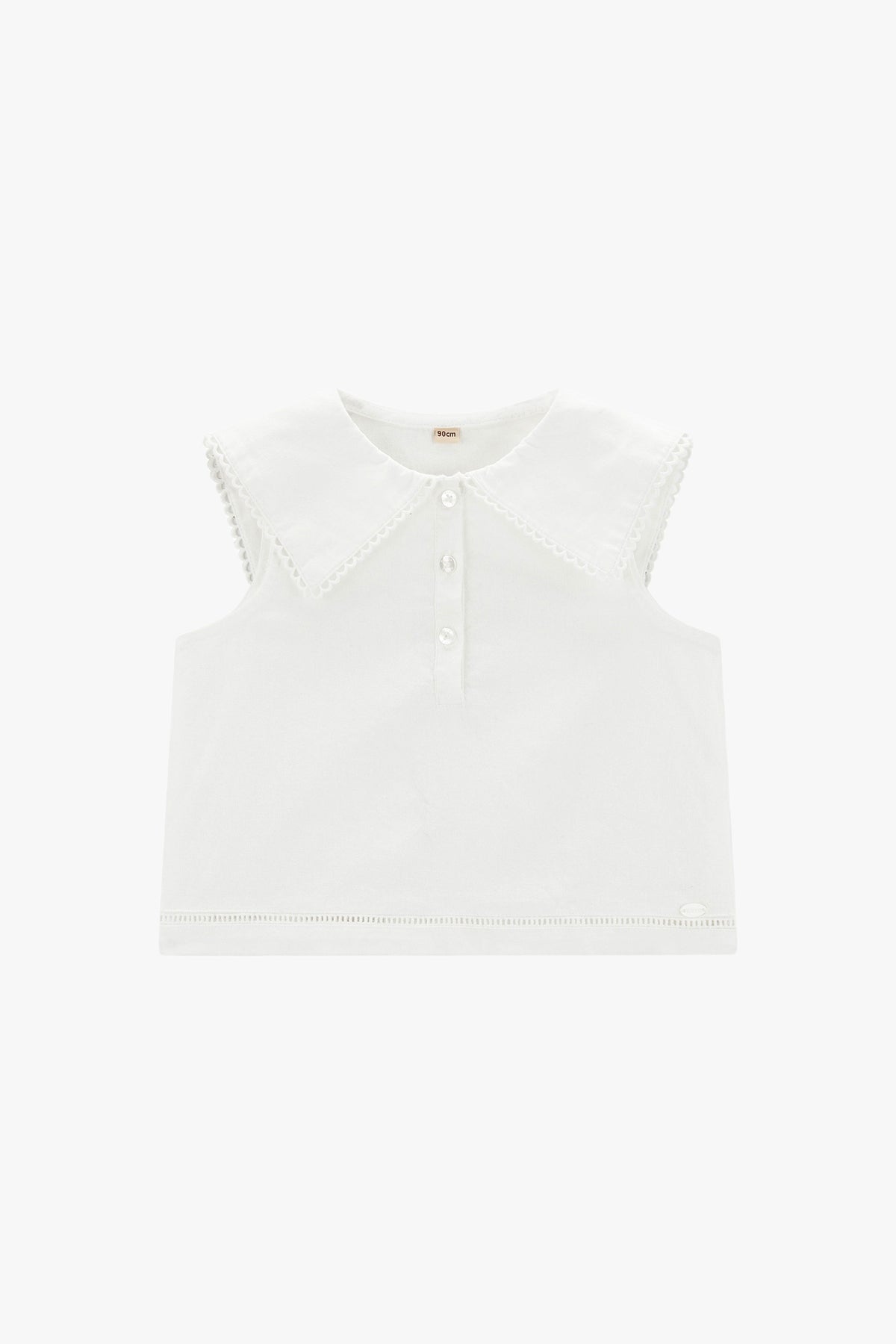 Lace Tank Top - Off White