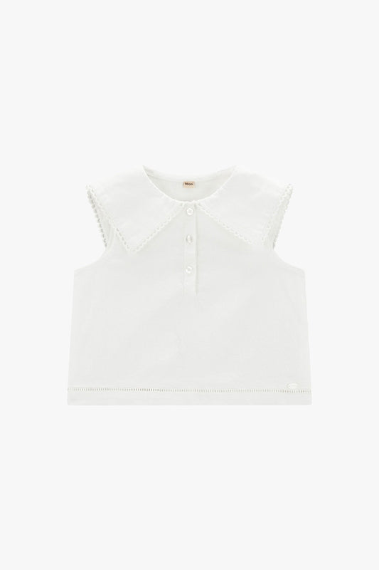 Lace Tank Top - Off White