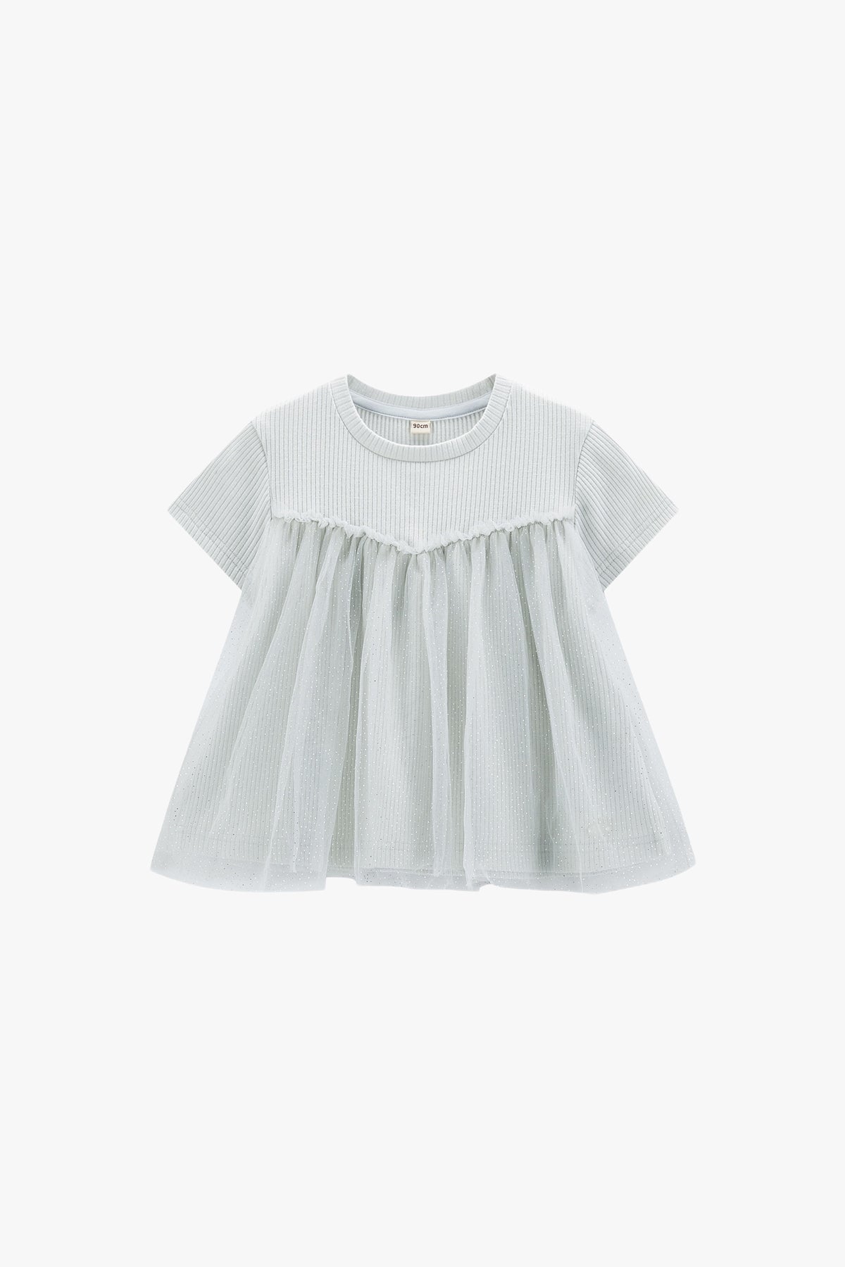 Star Tulle T-shirt - Gray