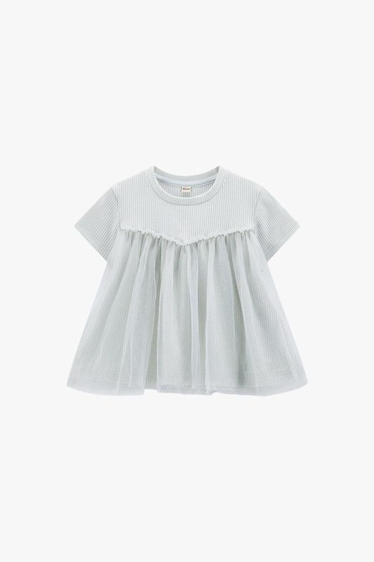 Star Tulle T-shirt - Gray