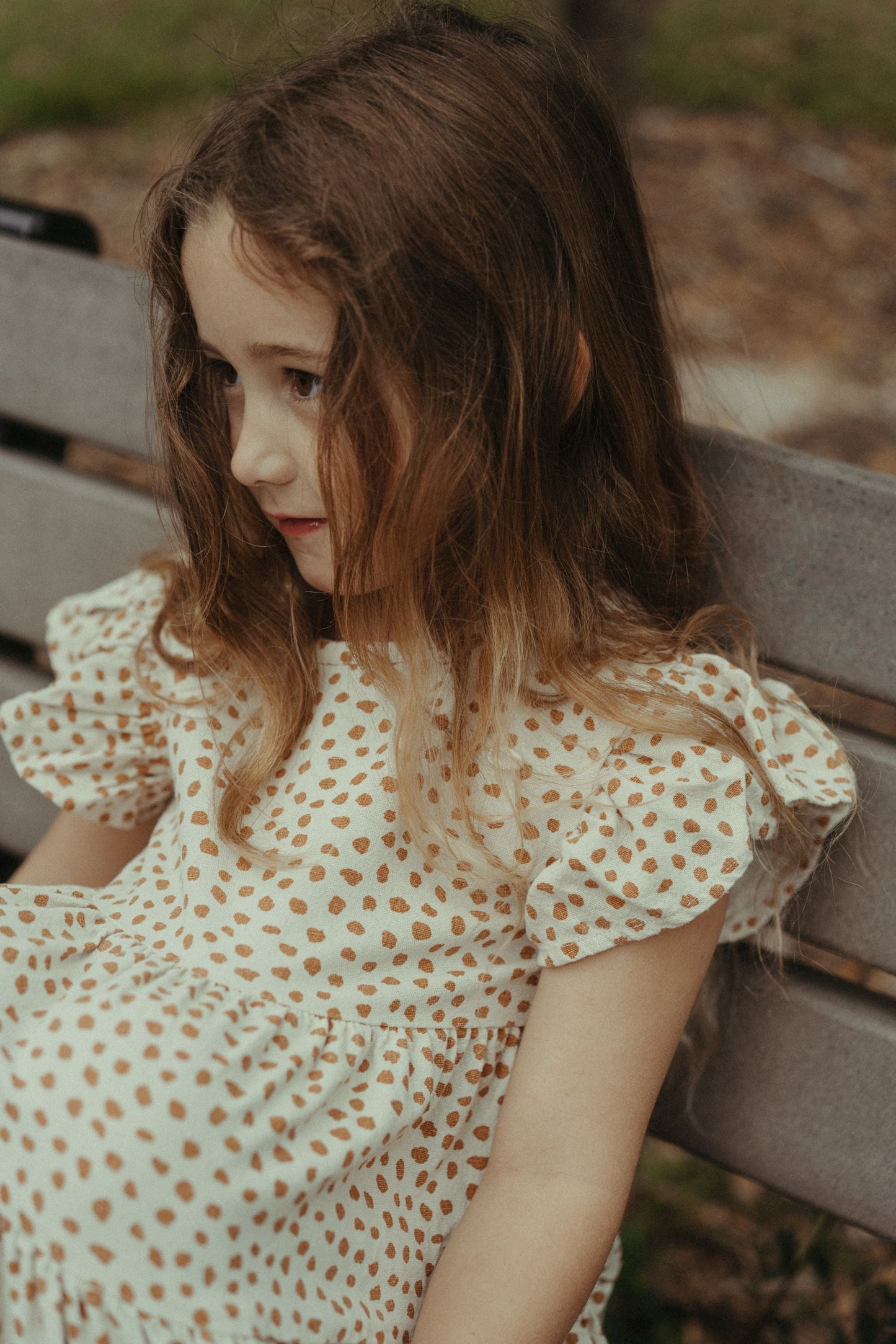 Leopard Print Linen Dress - Leopard Print