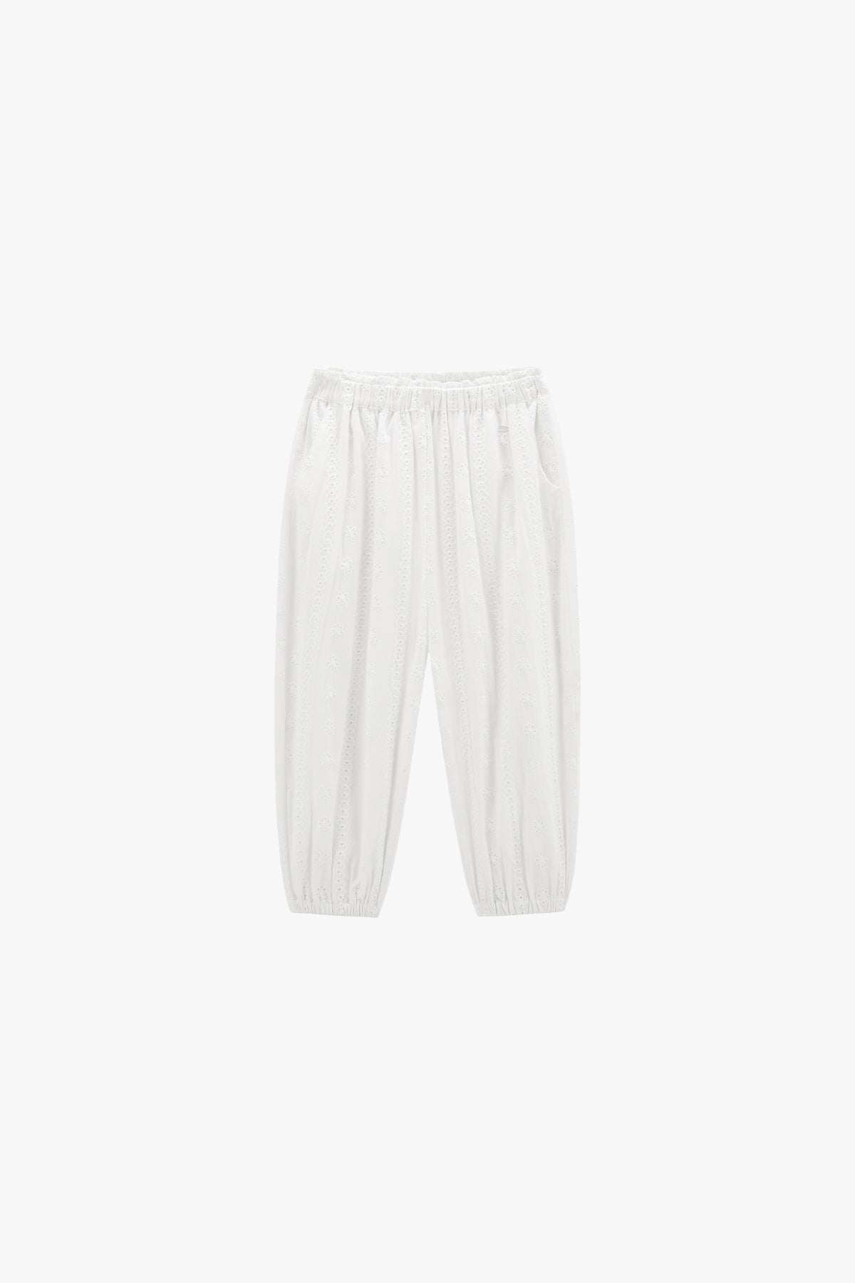 Embroidery Pant - Off White