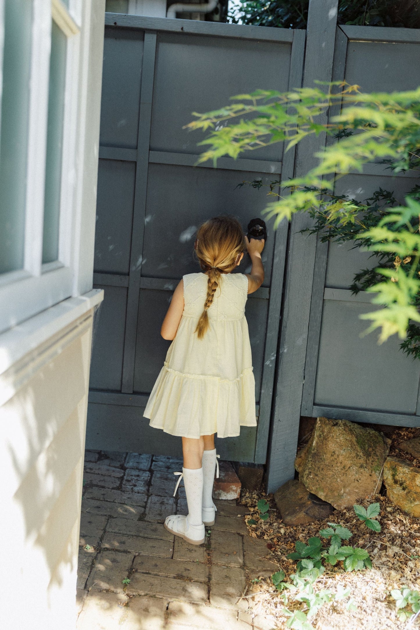 Dream Catcher Dress - Goose Yellow