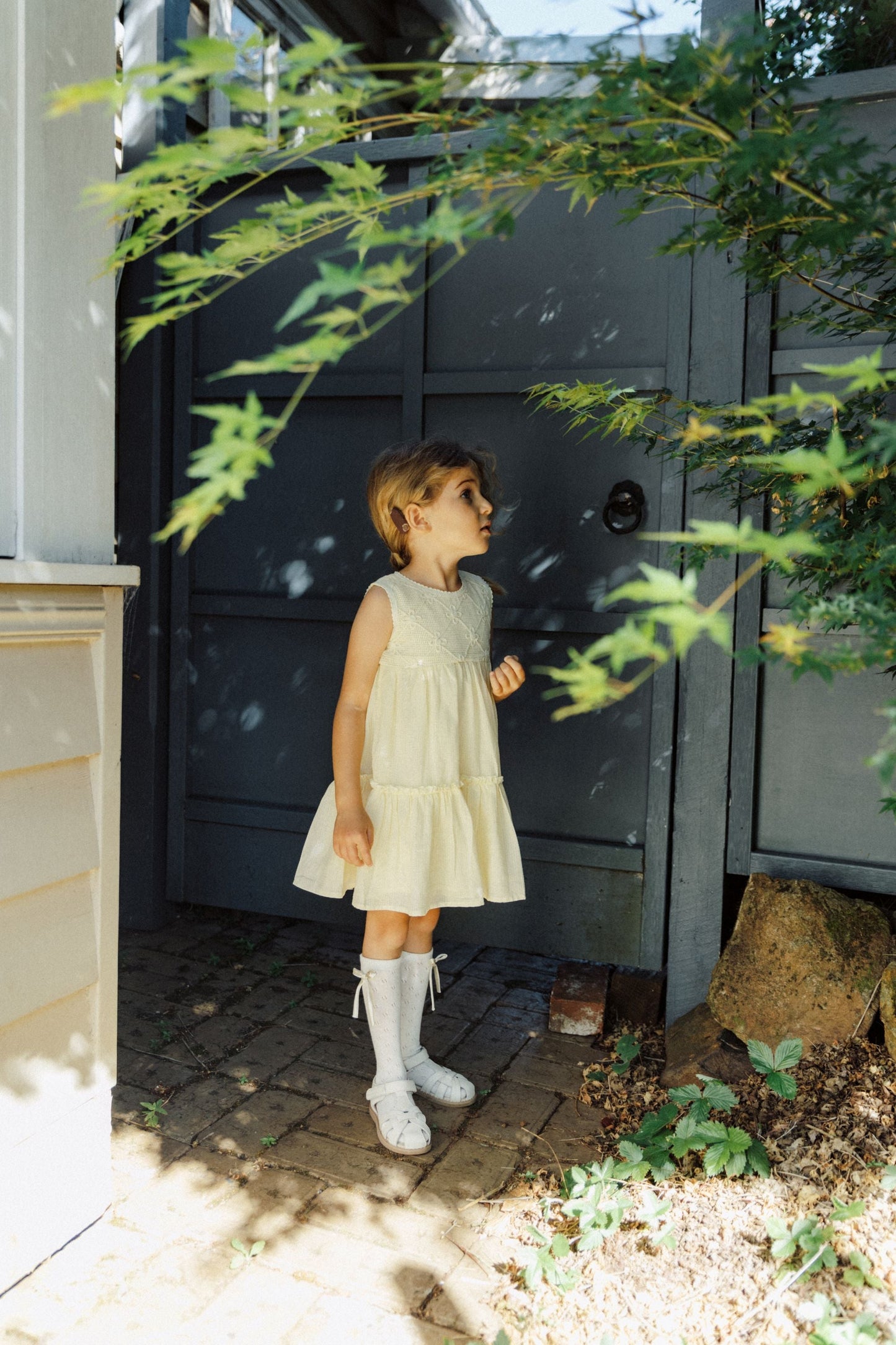 Dream Catcher Dress - Goose Yellow