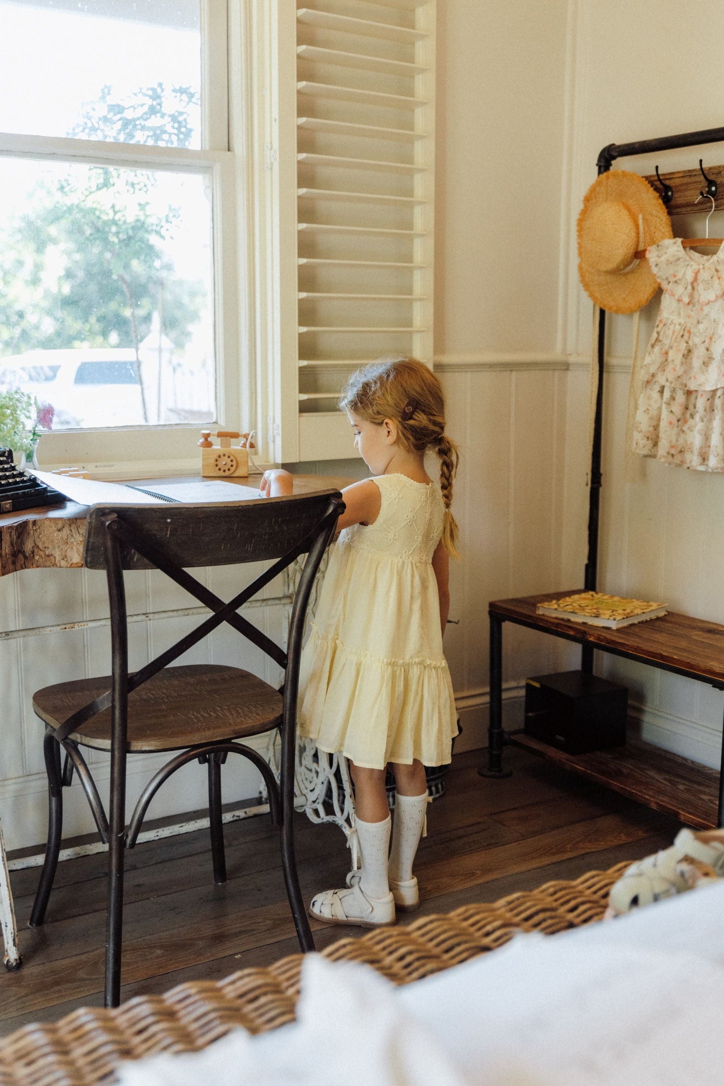 Dream Catcher Dress - Goose Yellow