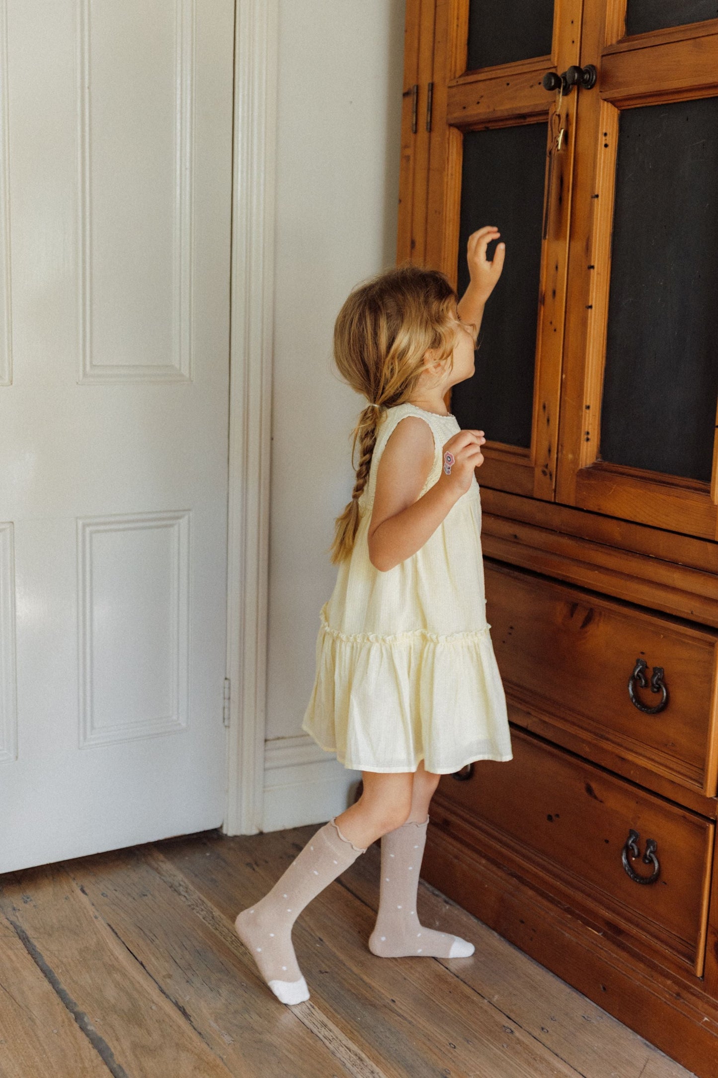 Dream Catcher Dress - Goose Yellow