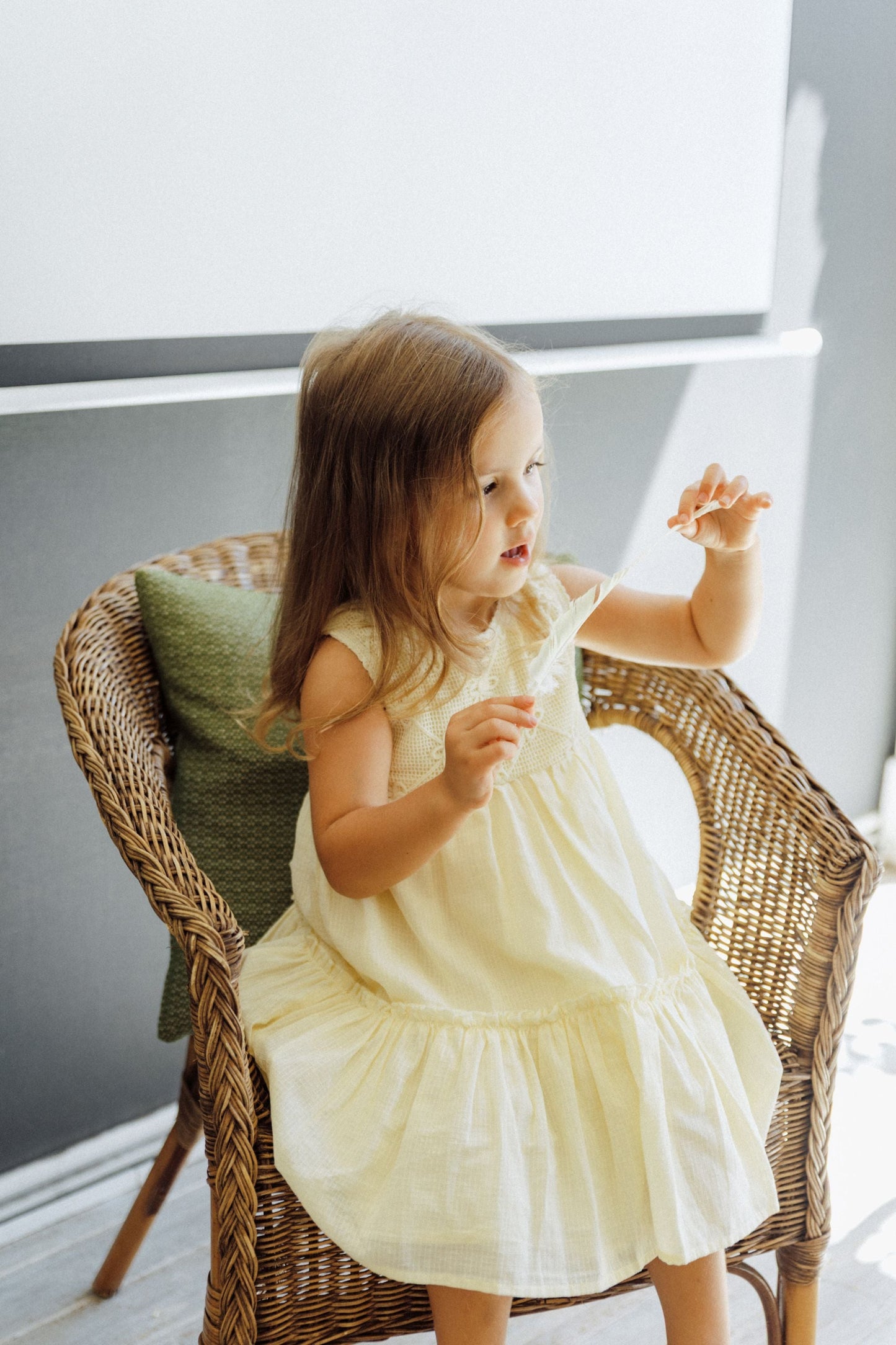 Dream Catcher Dress - Goose Yellow
