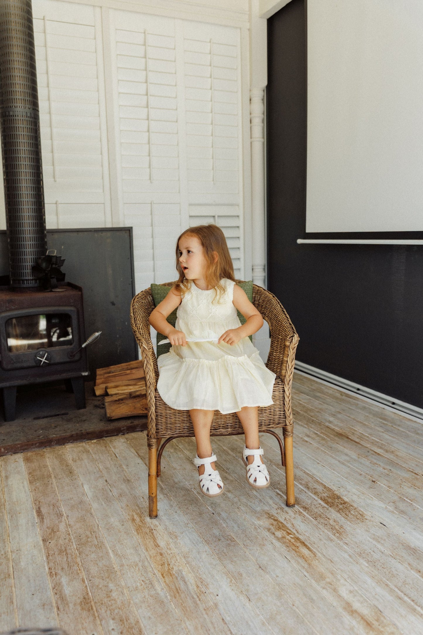 Dream Catcher Dress - Goose Yellow