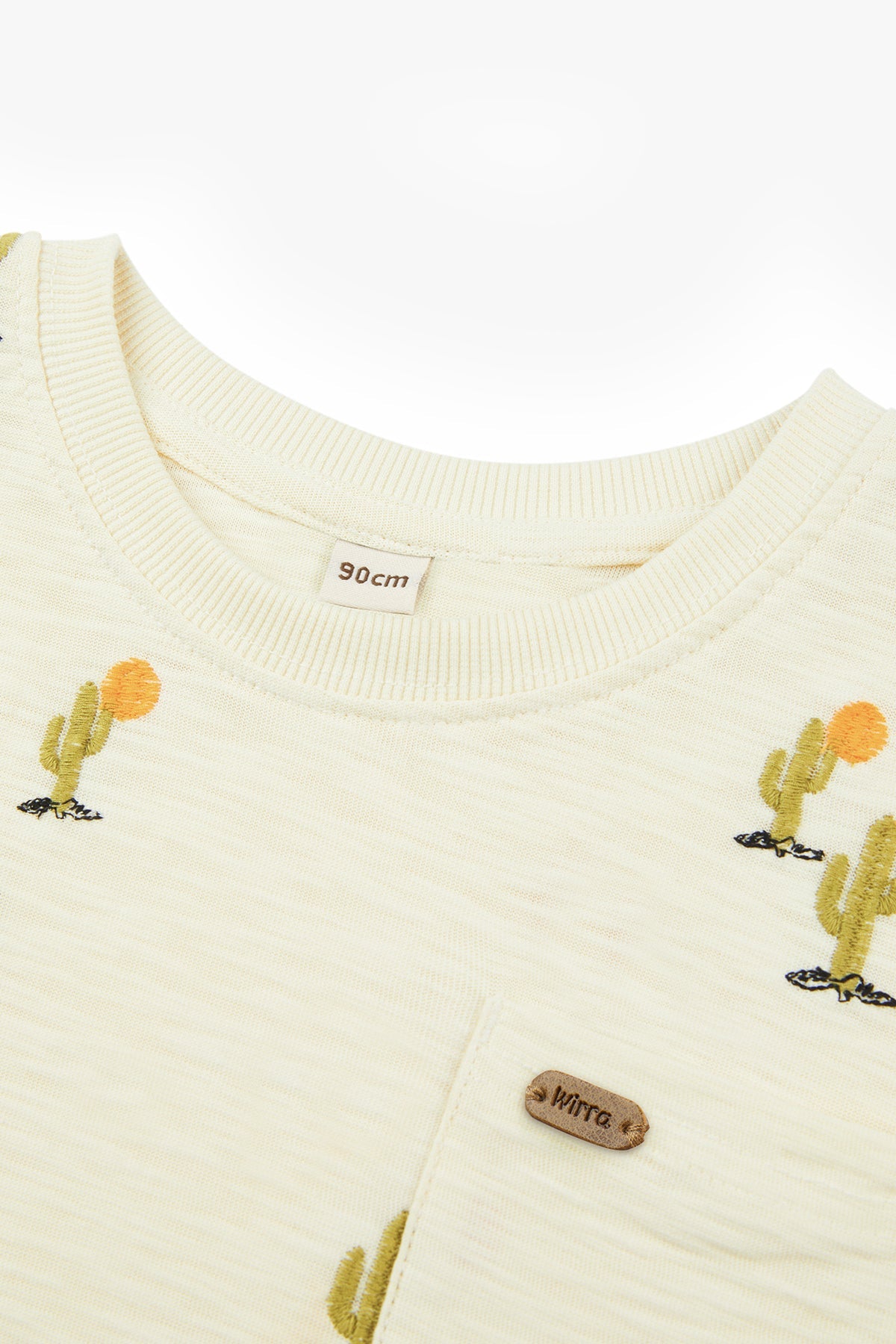 Cactus T-shirt - Cream White