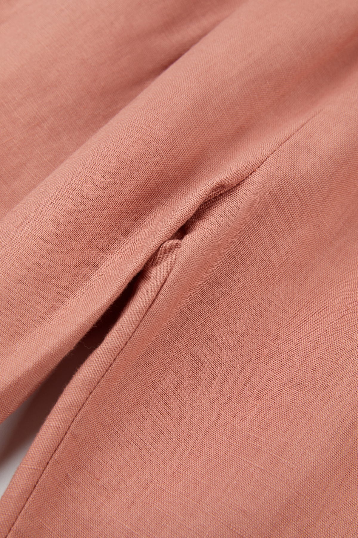 Linen Pant - Coral