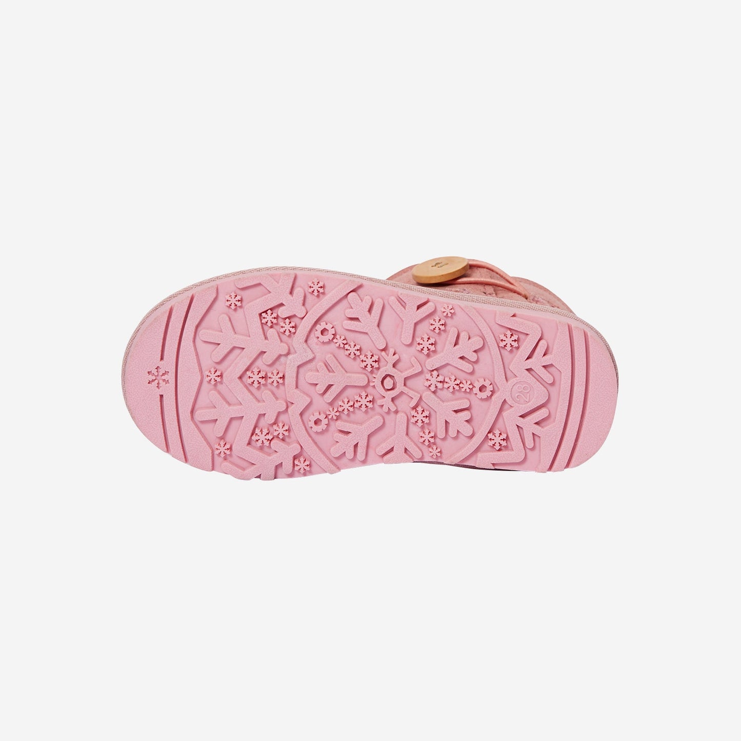 Button Classic Kids - Rose Red