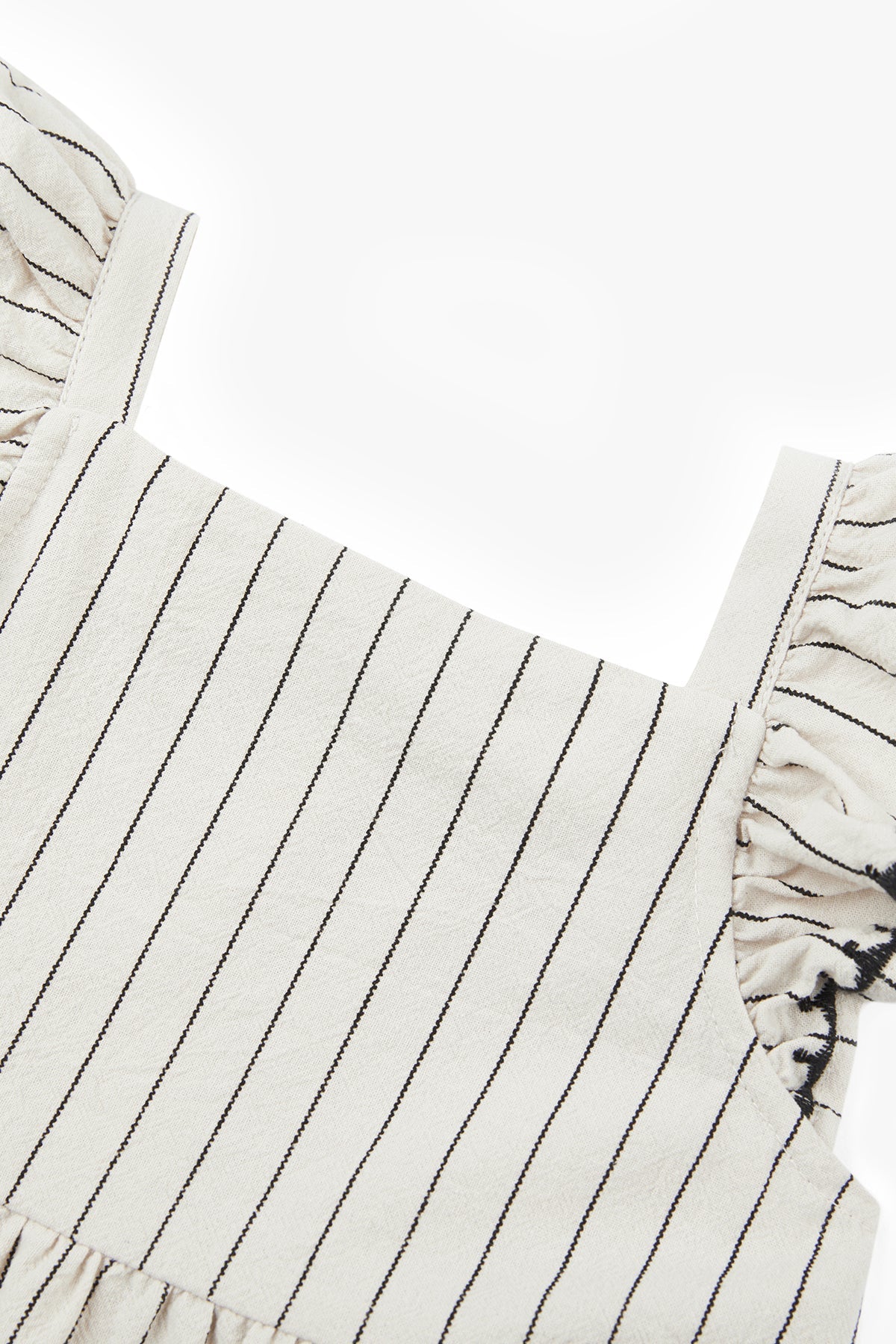 Flutter Striped Dress