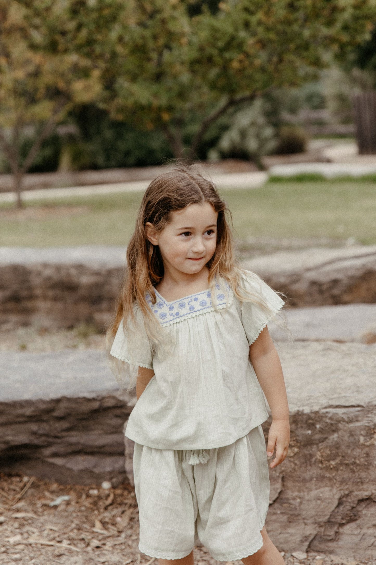 Jacquard Top - Pale Green