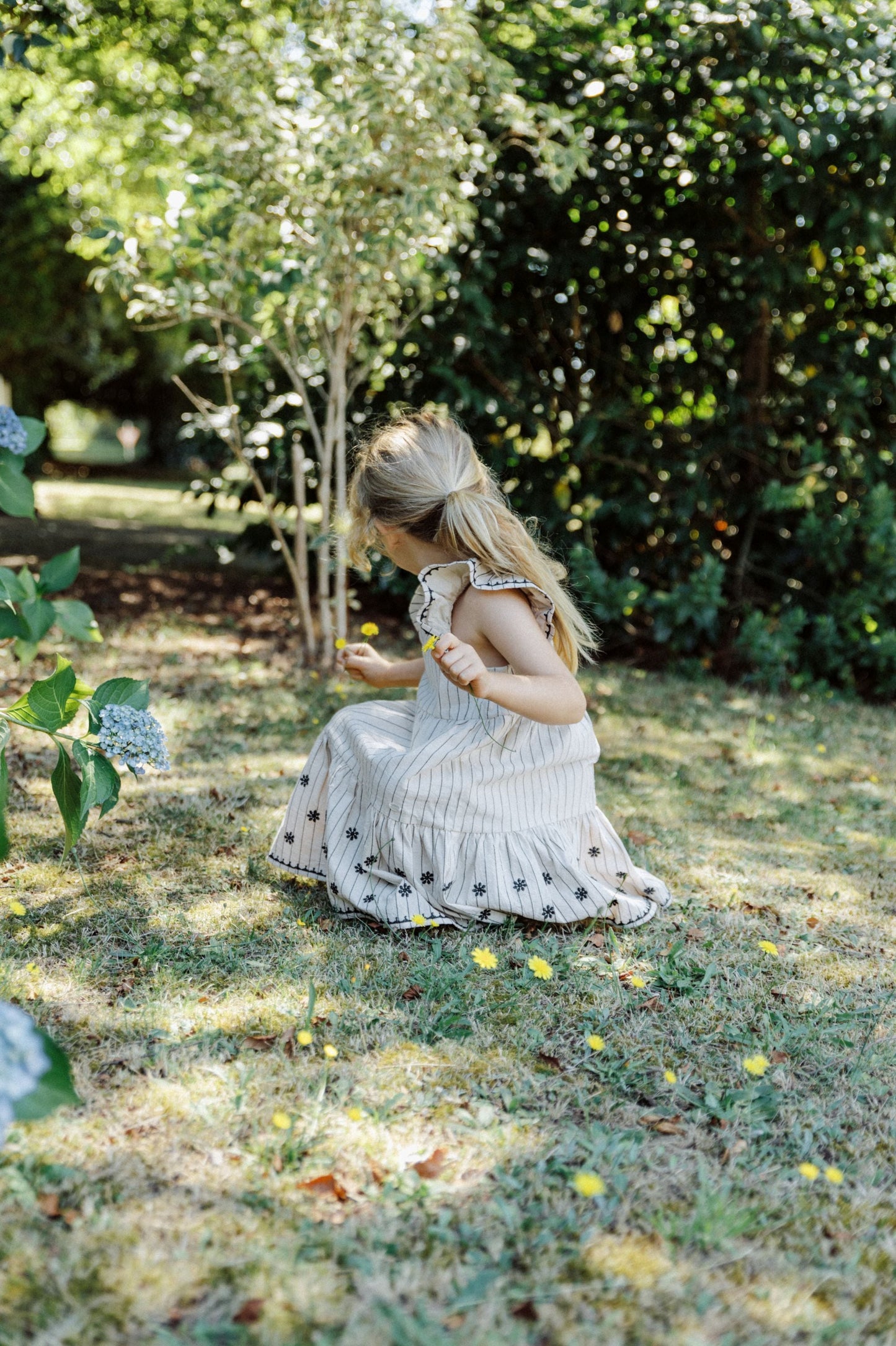 Flutter Striped Dress