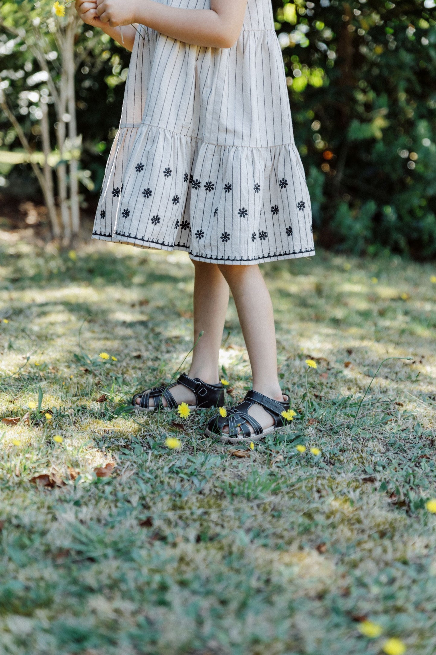 Flutter Striped Dress