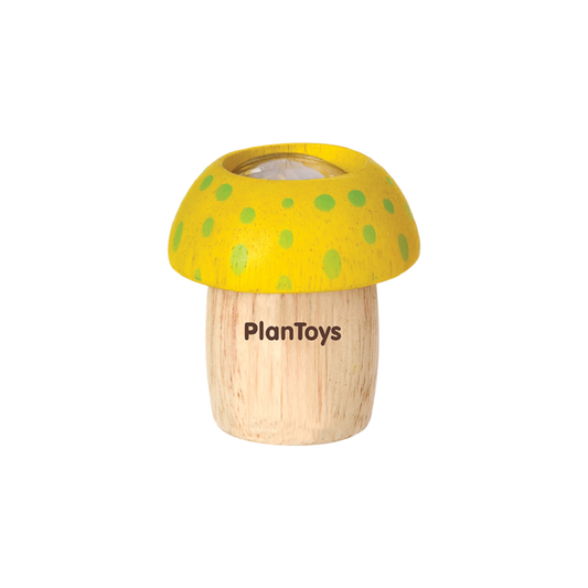PlanToys - Mushroom Kaleidoscope Yellow - PlanToys - littleyoyo.ca