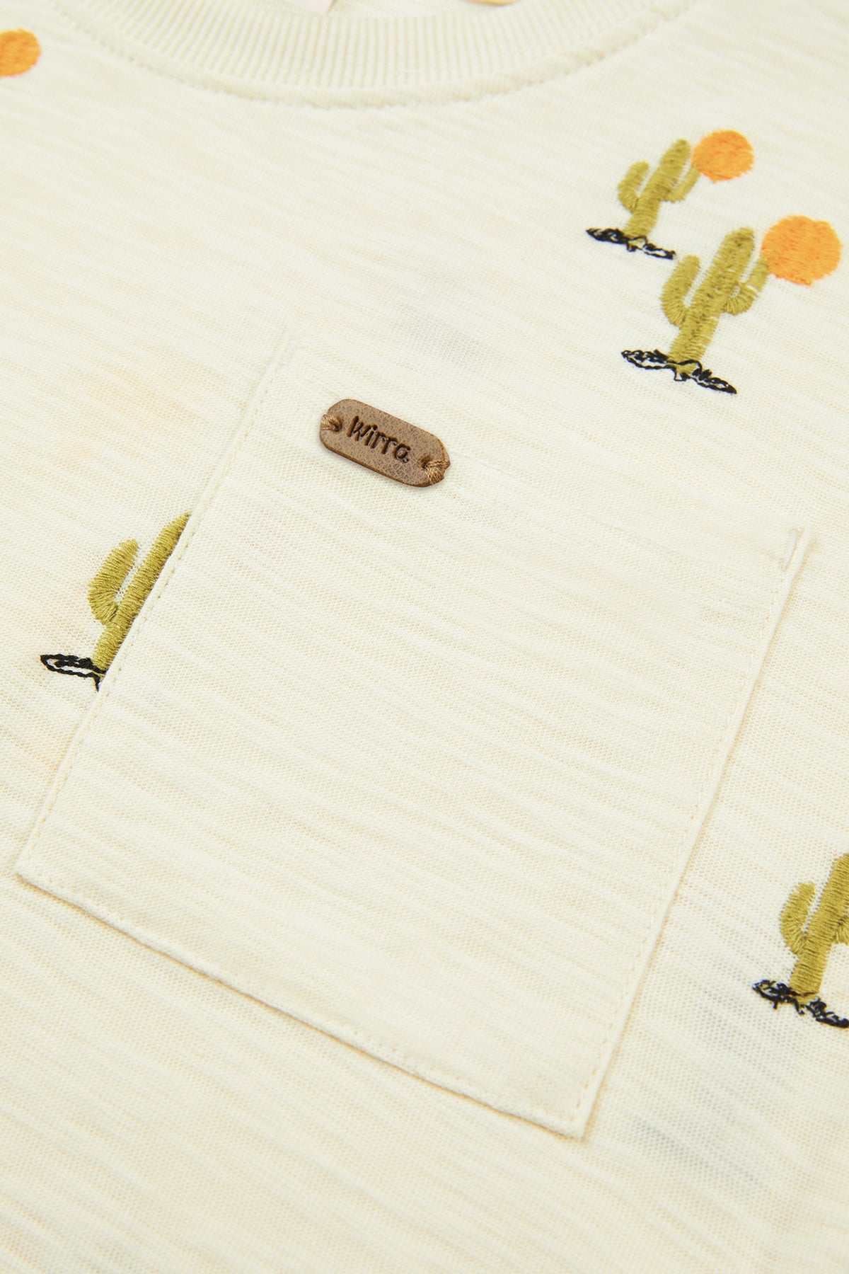 Cactus T-shirt - Cream White