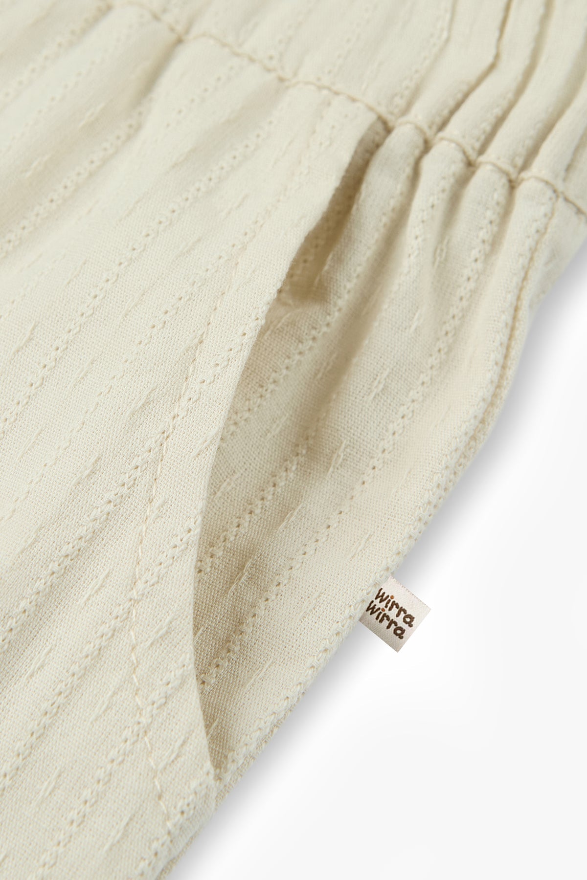 Sweetheart Holiday Lace Pants - Cream White