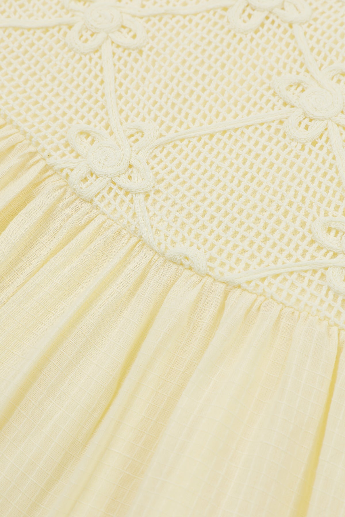 Dream Catcher Dress - Goose Yellow