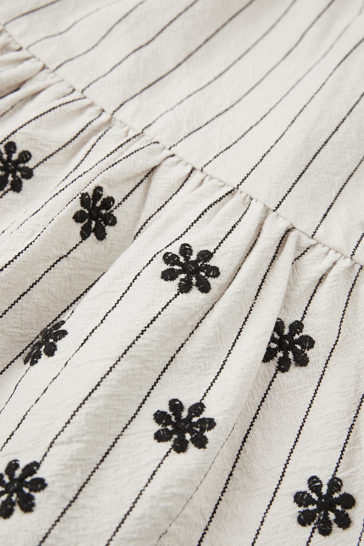 Flutter Striped Dress