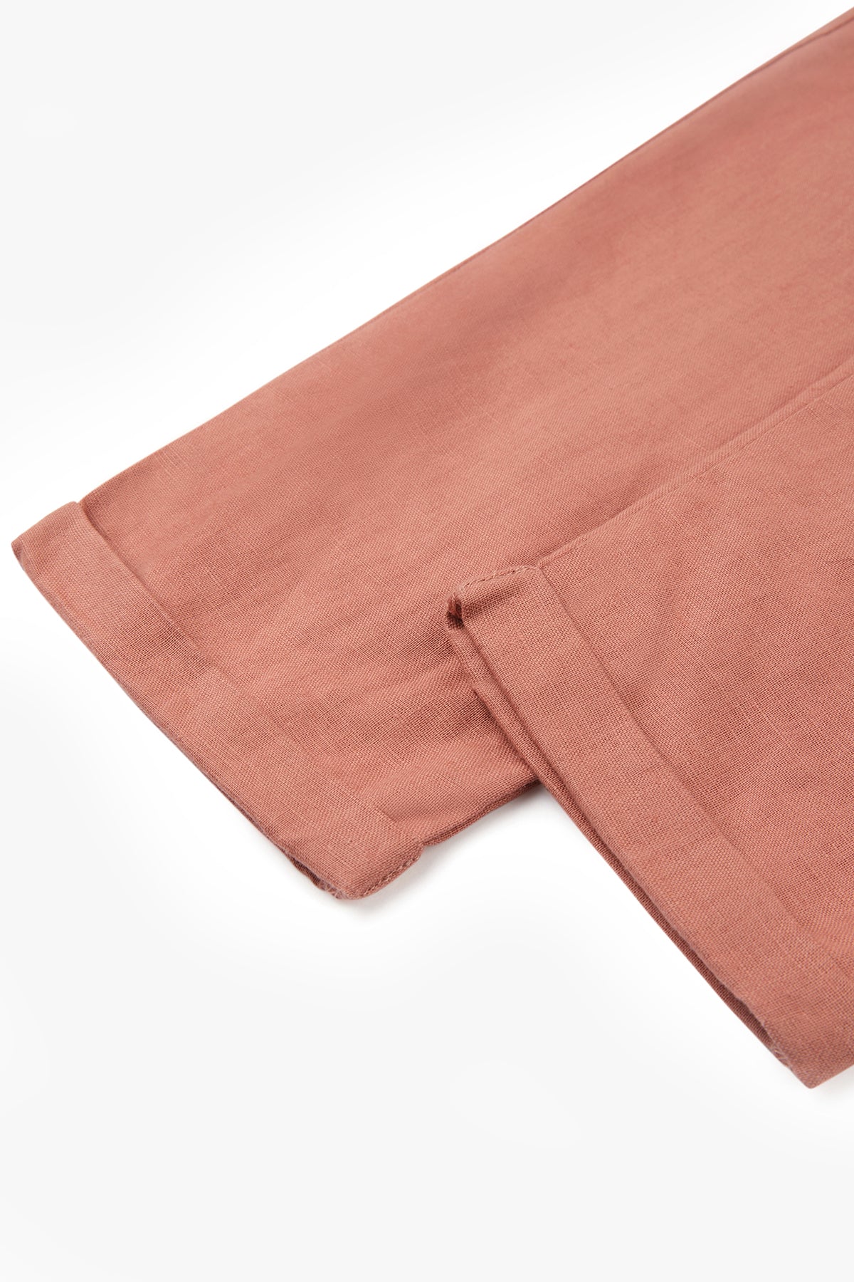 Linen Pant - Coral