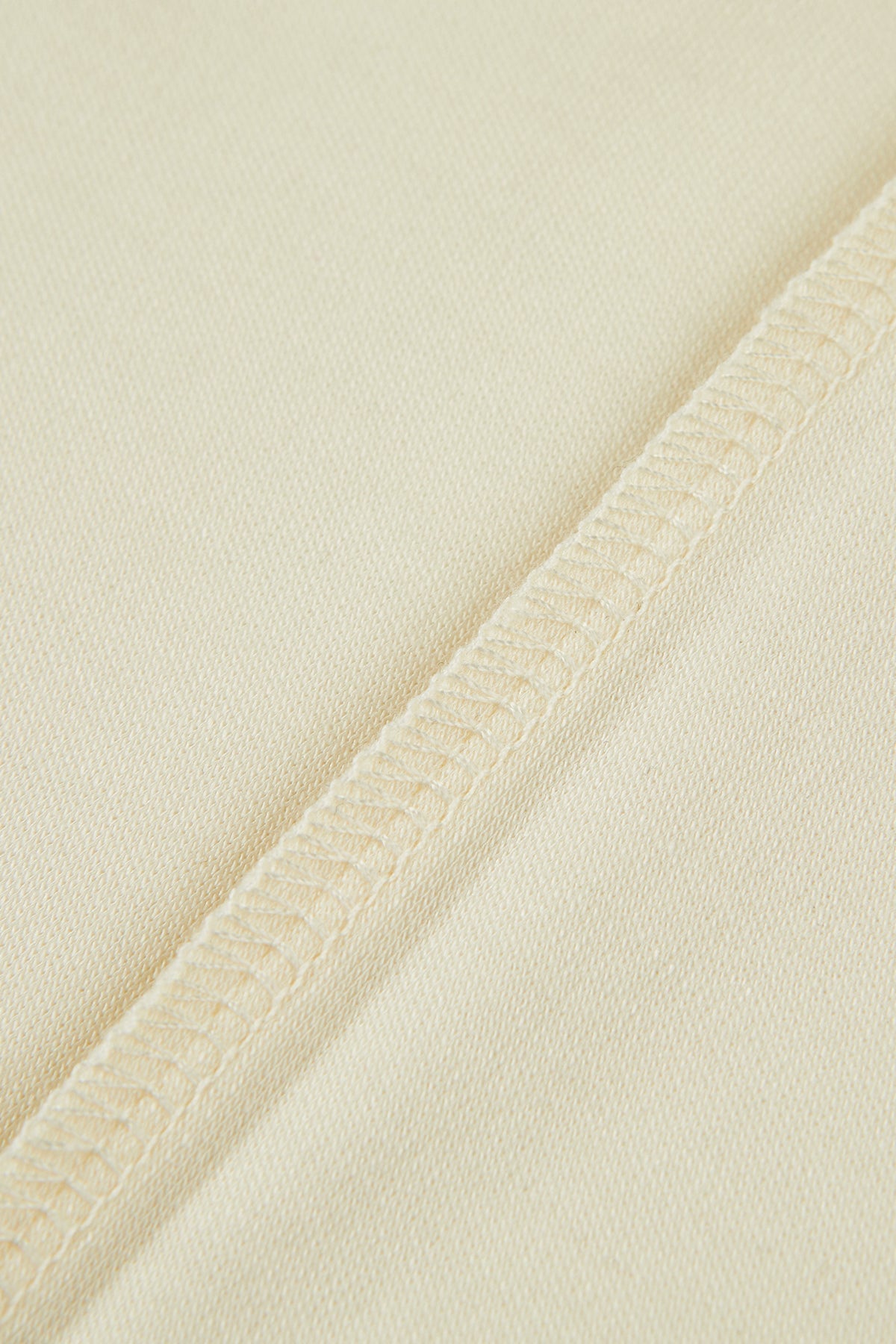 Lace Collar T-shirt - Cream