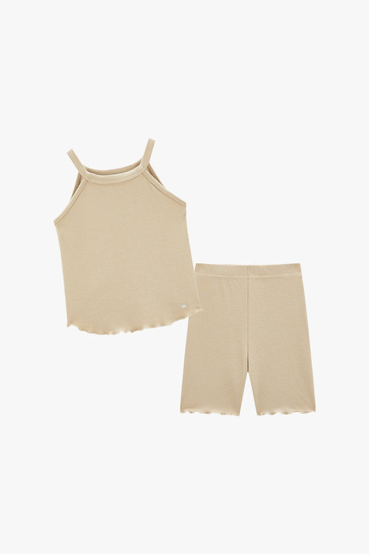 Ice Cream Bodysuit - Chestnut