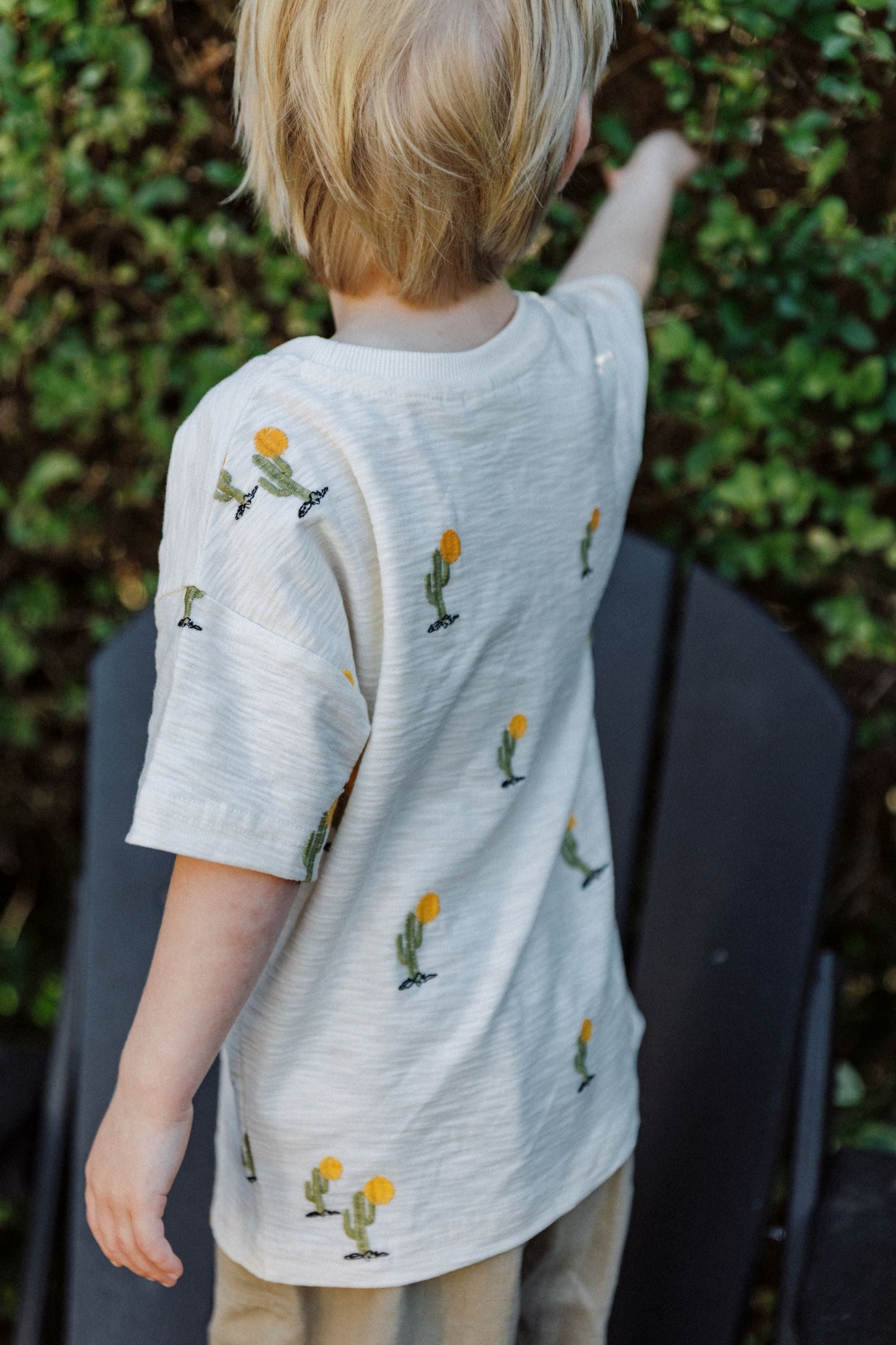 Cactus T-shirt - Cream White