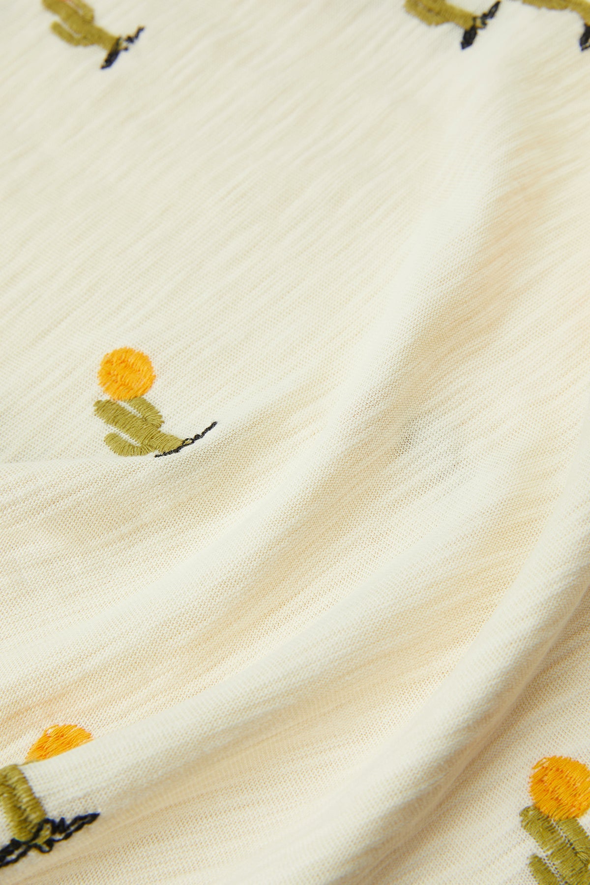 Cactus T-shirt - Cream White