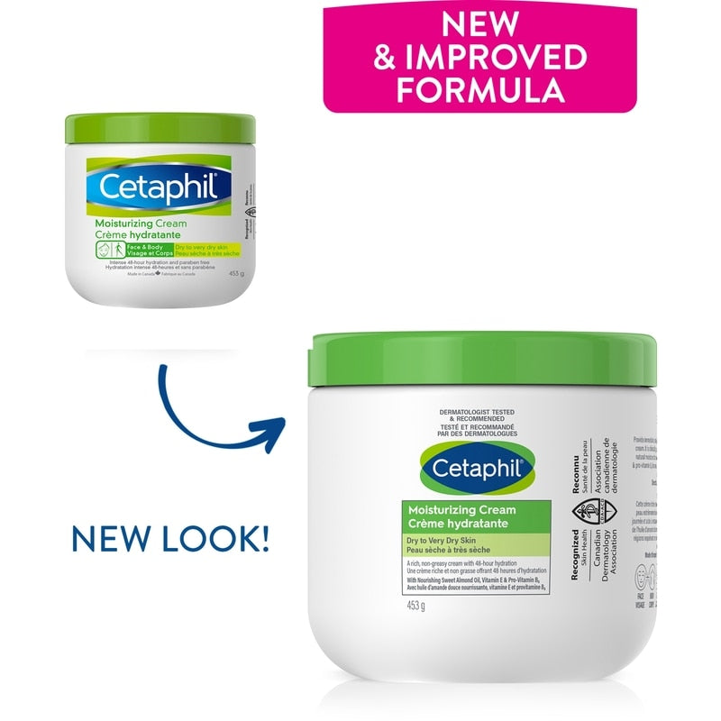 Moisturizing Cream - Hydrating Moisturizer for Dry to Very Dry, Sensitive Skin, Provides 48-Hour Hydration 3