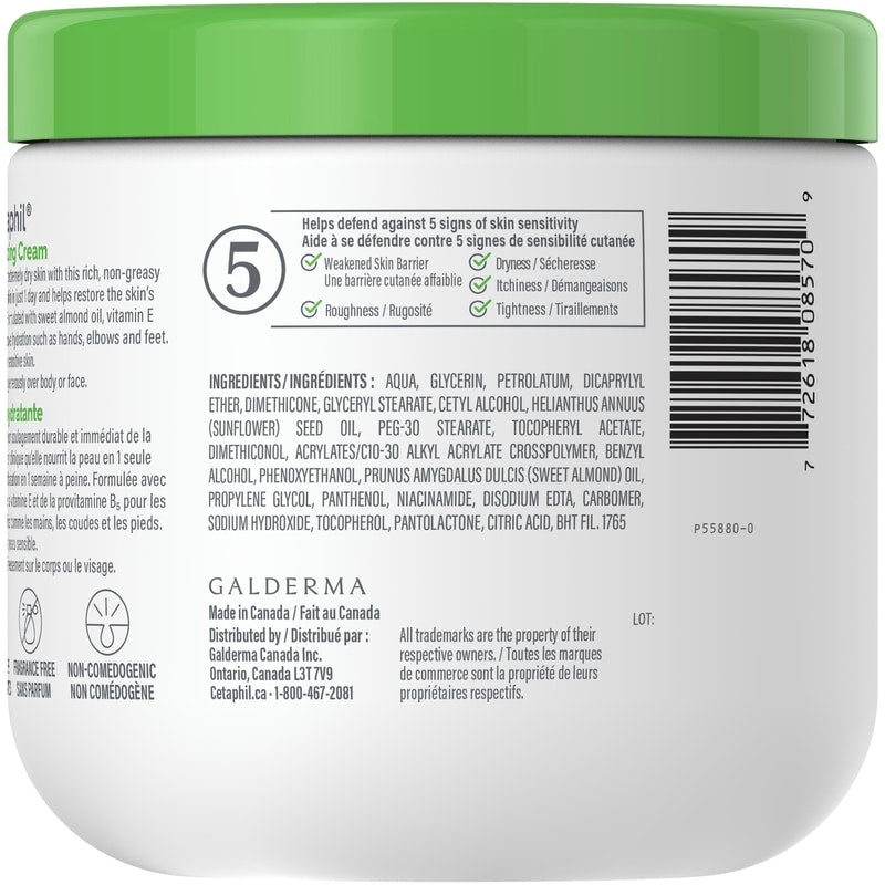 Moisturizing Cream - Hydrating Moisturizer for Dry to Very Dry, Sensitive Skin, Provides 48-Hour Hydration 2
