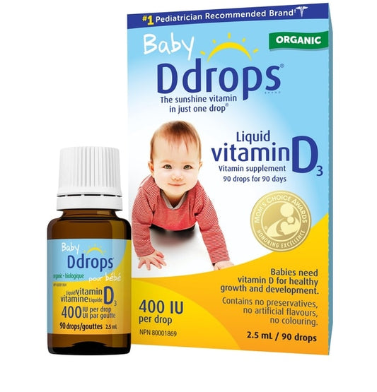 Baby 400 IU Vitamin D3, 90 drops
