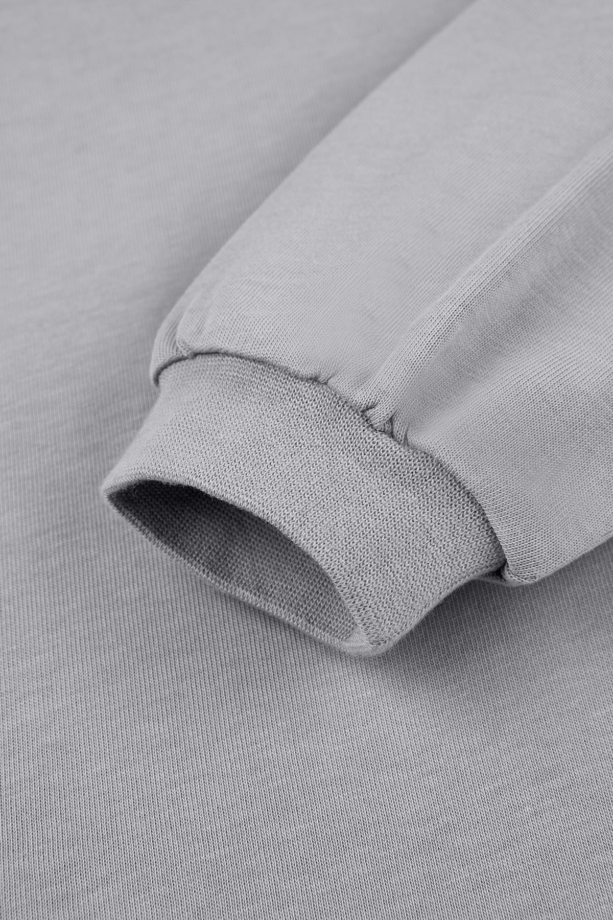 Alphabet Play Sweatshirt - Mist Gray