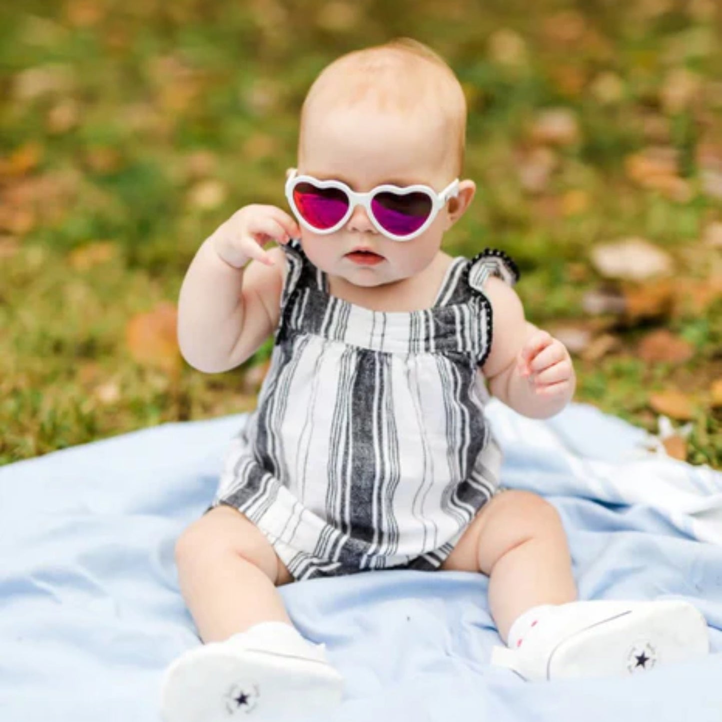 Non-Polarized Mirrored Heart Sunglasses | The Sweetheart