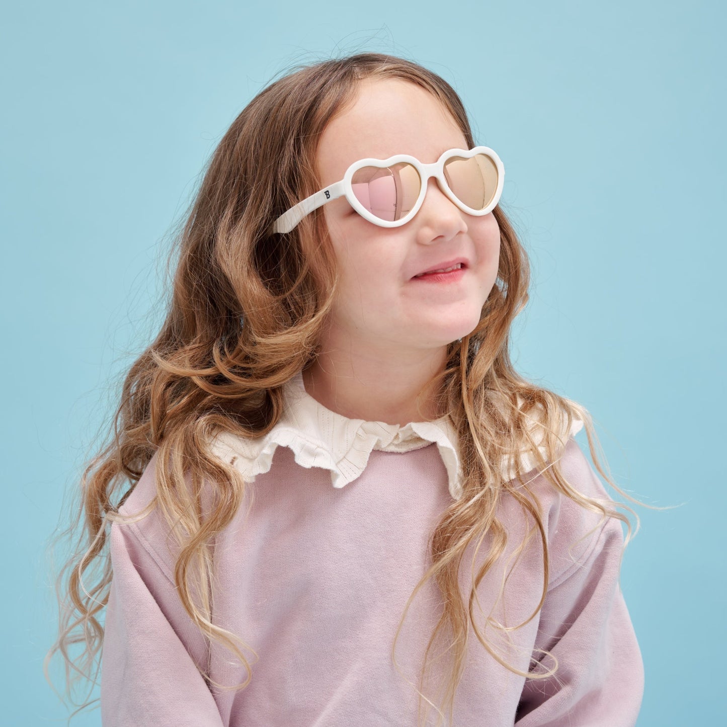 Polarized Heart Sunglasses | Sweet Cream