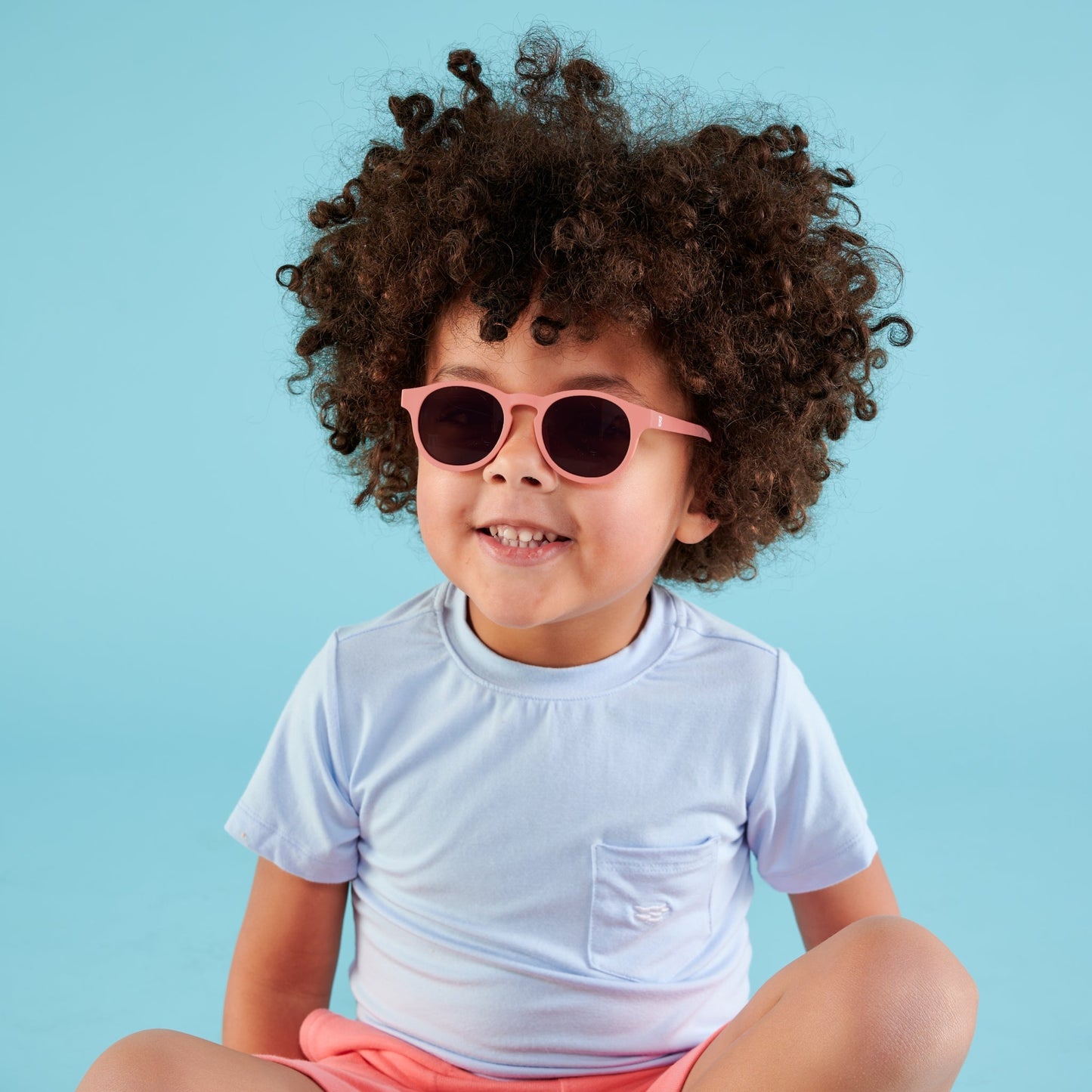 The Eco Collection Keyhole Sunglasses | Seashell Pink
