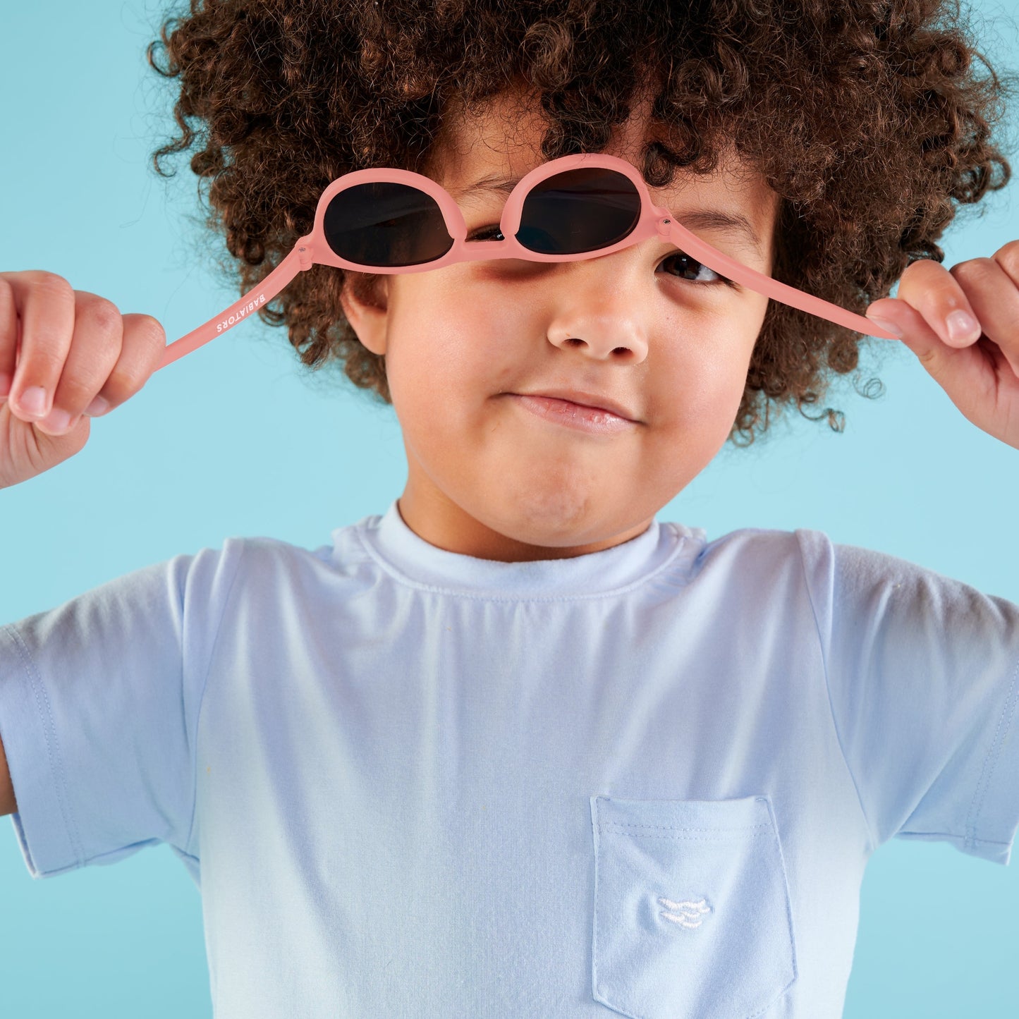 The Eco Collection Keyhole Sunglasses | Seashell Pink