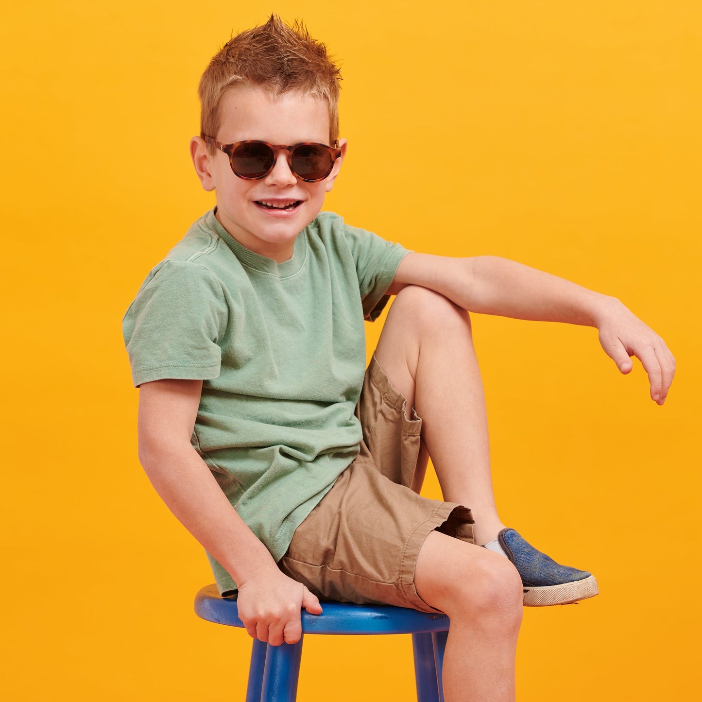 Non-Polarized Keyhole Sunglasses | Totally Tortoise